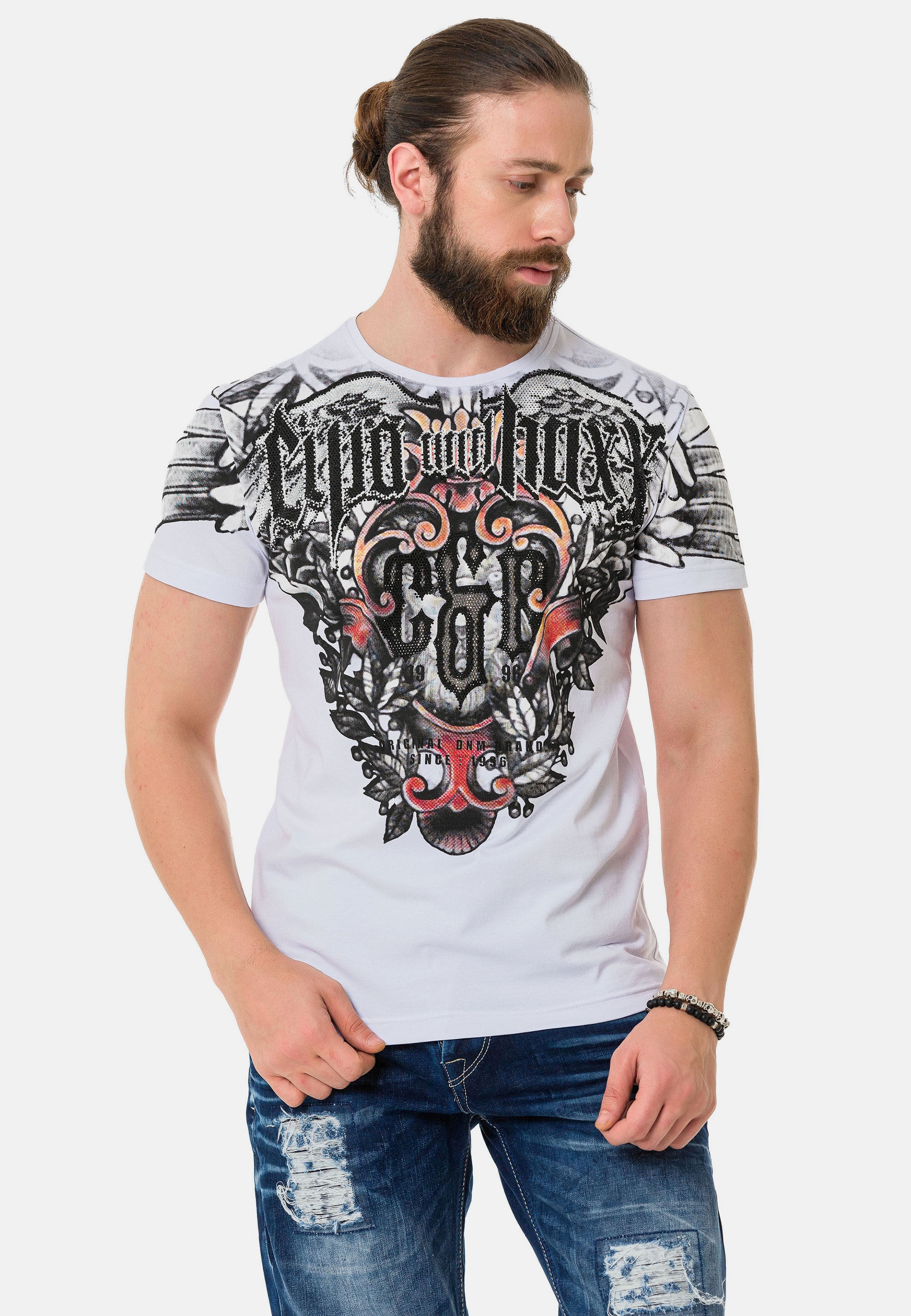 Cipo & Baxx T-Shirt "T-Shirt" günstig online kaufen