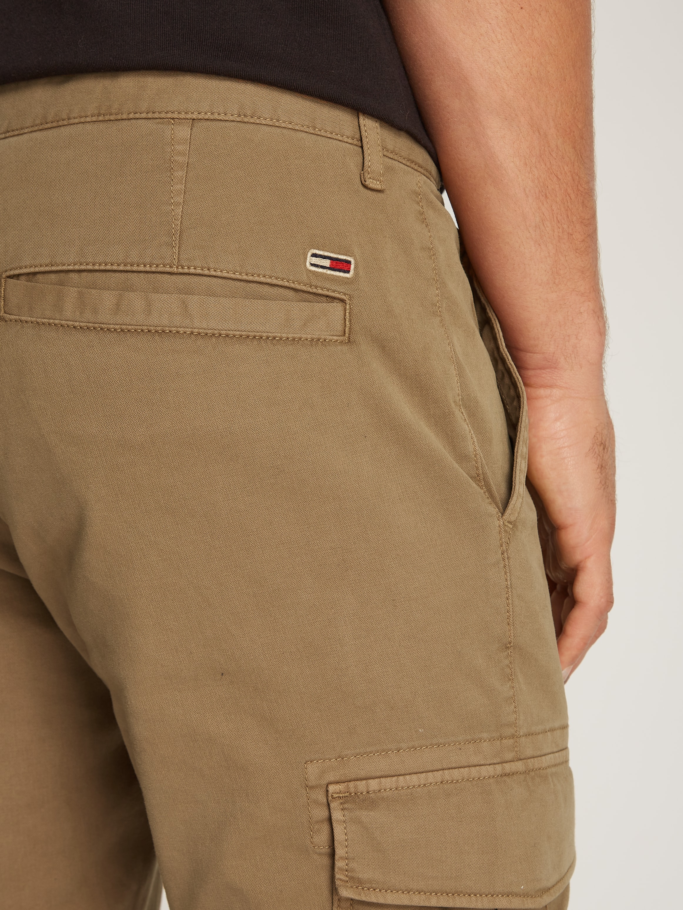 Tommy Jeans Cargohose »TJM AUSTIN CARGO«, mit Logostickerei