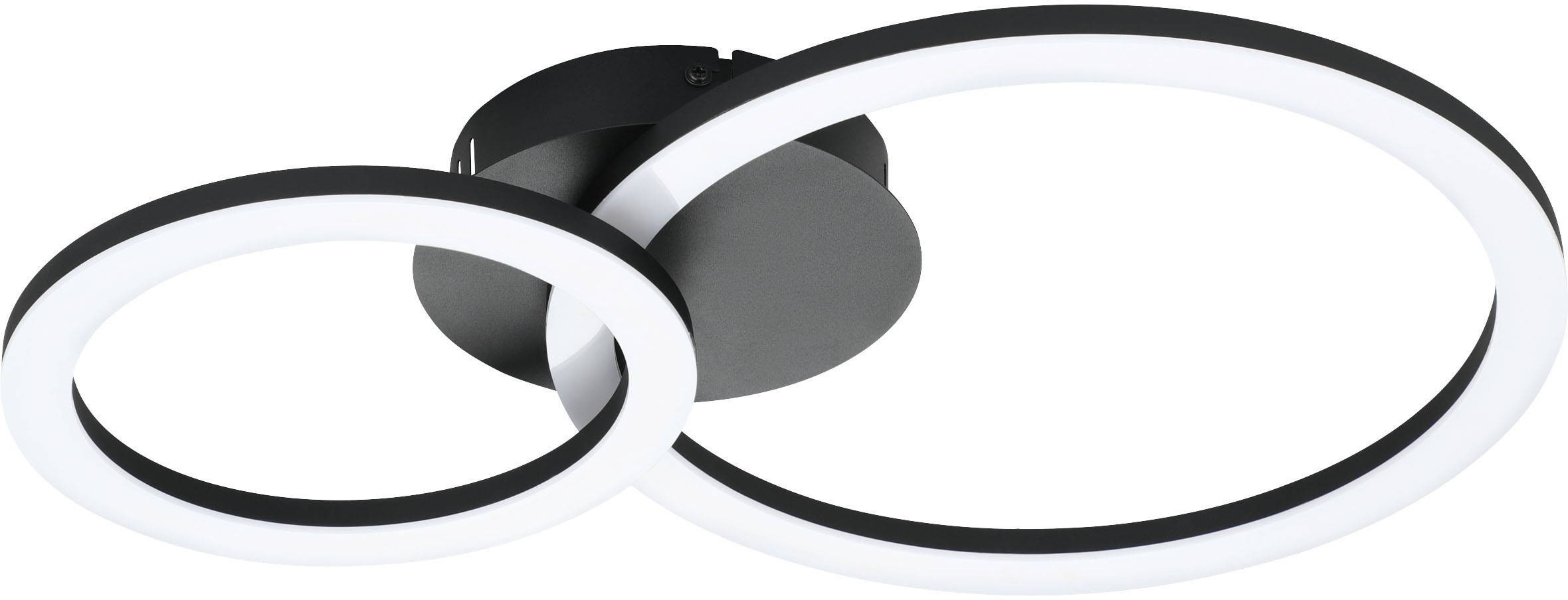 EGLO LED-Deckenleuchte »PARRAPOS-Z«, in schwarz aus Stahl / inkl. LED fest  integriert - 15 Watt bestellen | BAUR