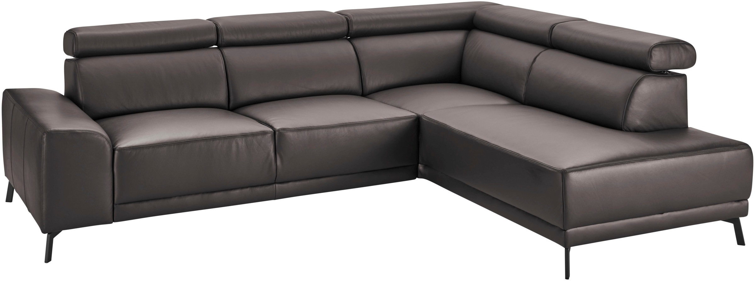 Thumbnail - 3C Candy Ecksofa "Greve modern und bequem, inkl. manueller Kopfteilverstellung, L-Form" wahlweise mit motorischem Sitzvo...