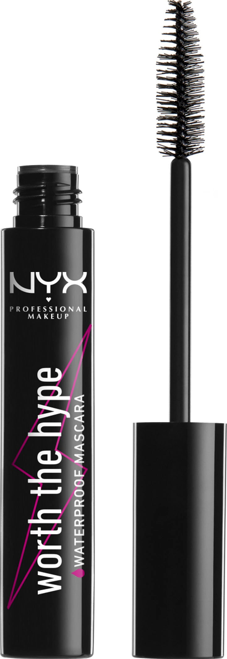 Mascara »Professional Makeup Worth The Hype Waterproof Mascara«, mit auffälliger...