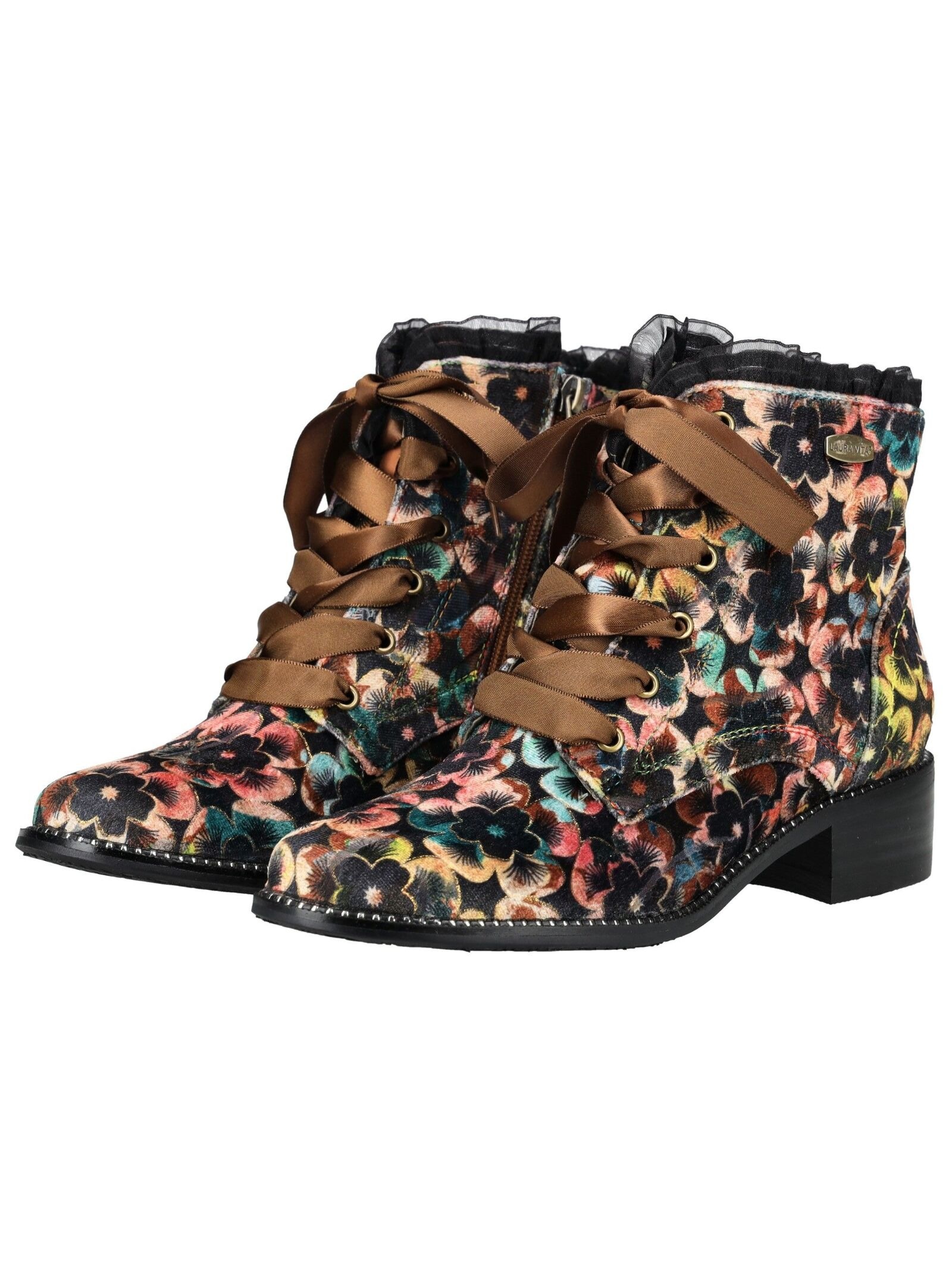 LAURA VITA Schnürstiefelette »LAURA VITA Stiefelette Textil«