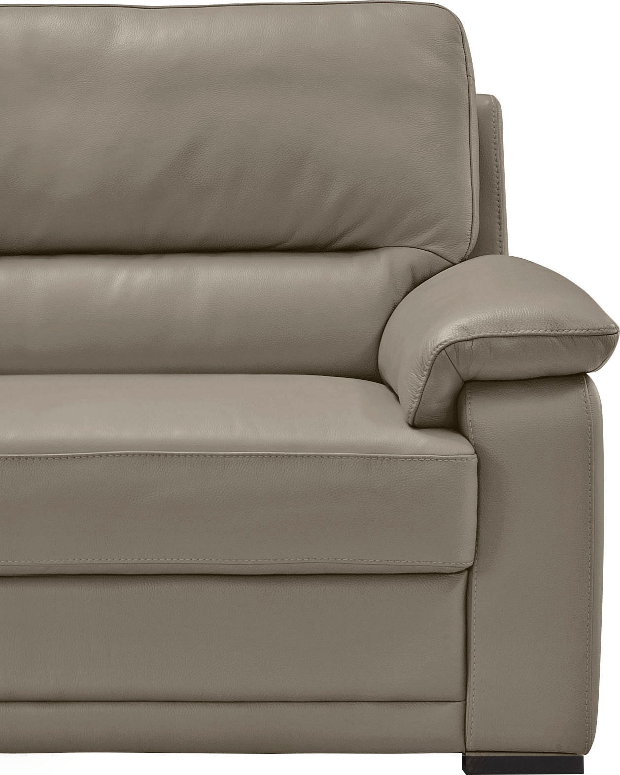 Egoitaliano 2,5-Sitzer »Doris, modernes Designersofa, Ledersofa mit erstklassiger Sitzqualität«, edle Detailverarbeitung, perfekte Polsterung, aus hochwertigem Leder