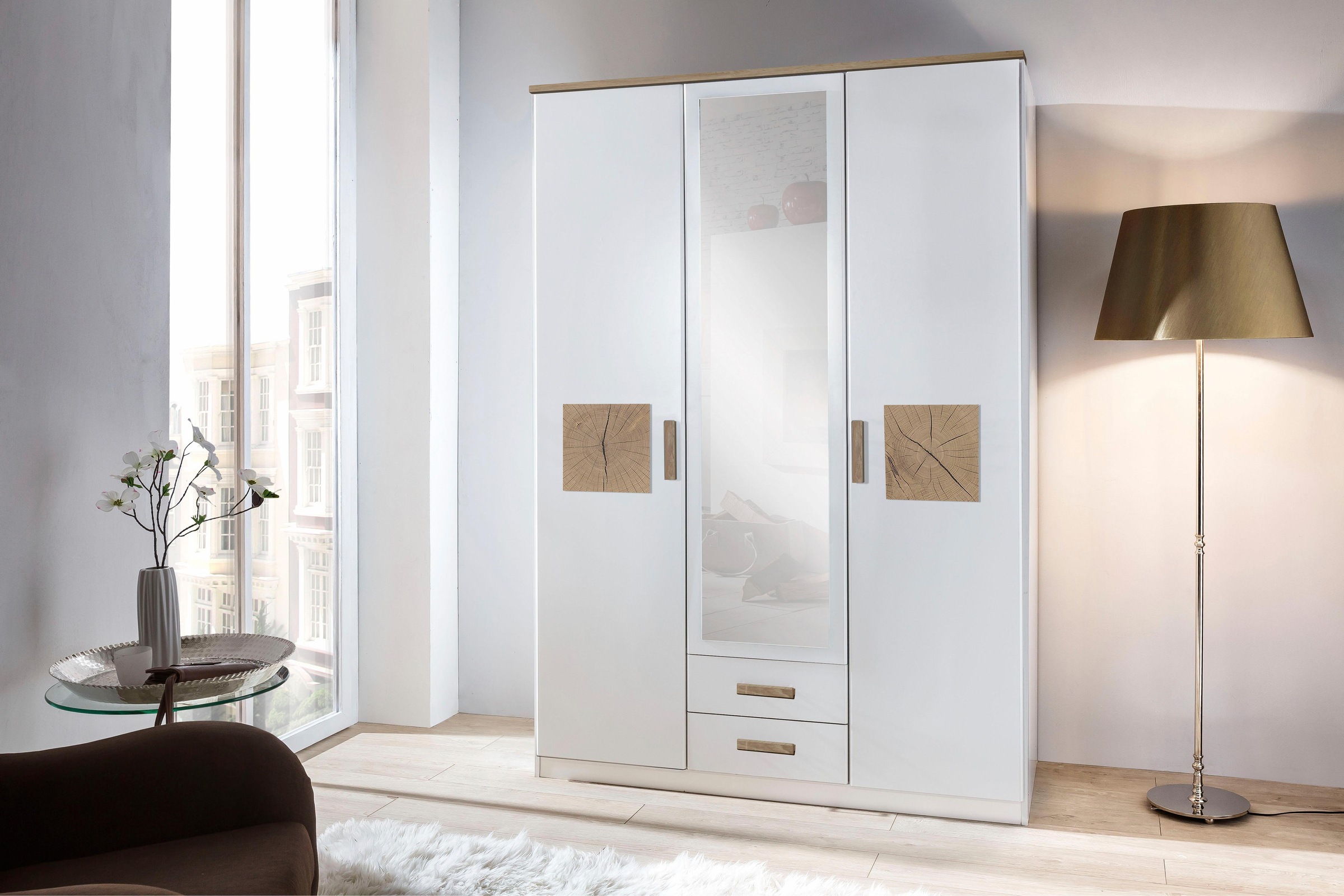 Wimex Kleiderschrank "Kärnten Schlafzimmerschrank im natürlichen Design", ( günstig online kaufen
