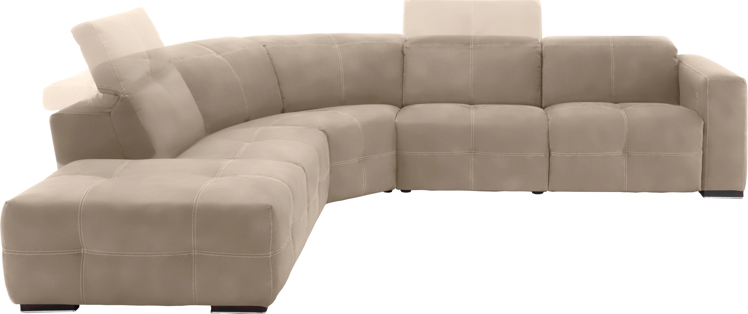 Egoitaliano Ecksofa "Sauvanne, Designsofa der Extraklasse, elegant und bequ günstig online kaufen