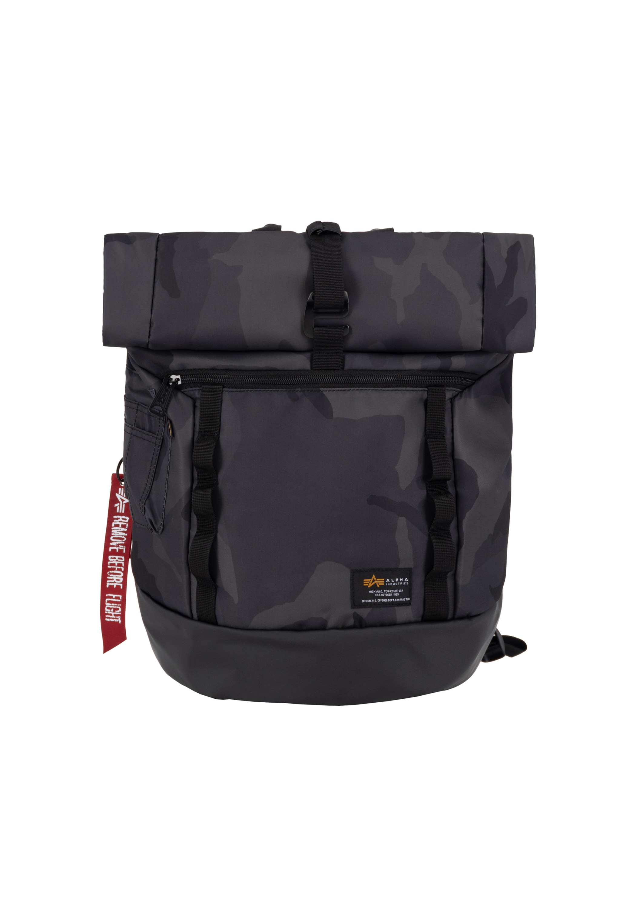 Alpha Industries Tragetasche "Crew Roll Top Bag Camo" günstig online kaufen