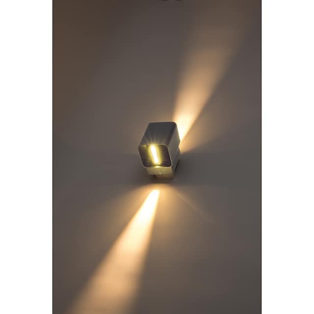 Black Friday HEITRONIC LED Wandleuchte »Sophie«, 2 flammig-flammig,  Wandlampe, Außenleuchte, Austrahlungswinkel individuell einstelllbar | BAUR