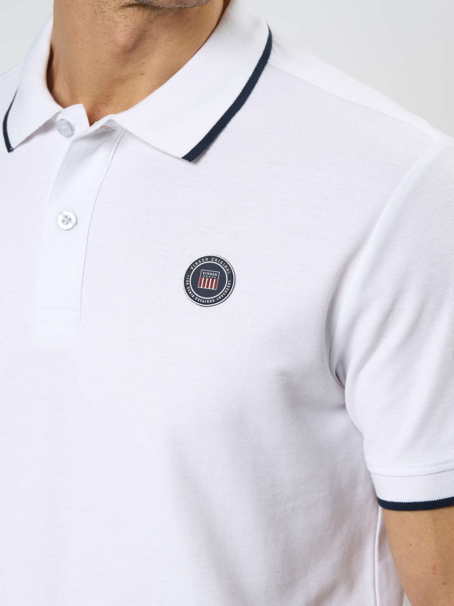 VINSON Kurzarmhemd »VINSON 2-pack Polo Ronald«