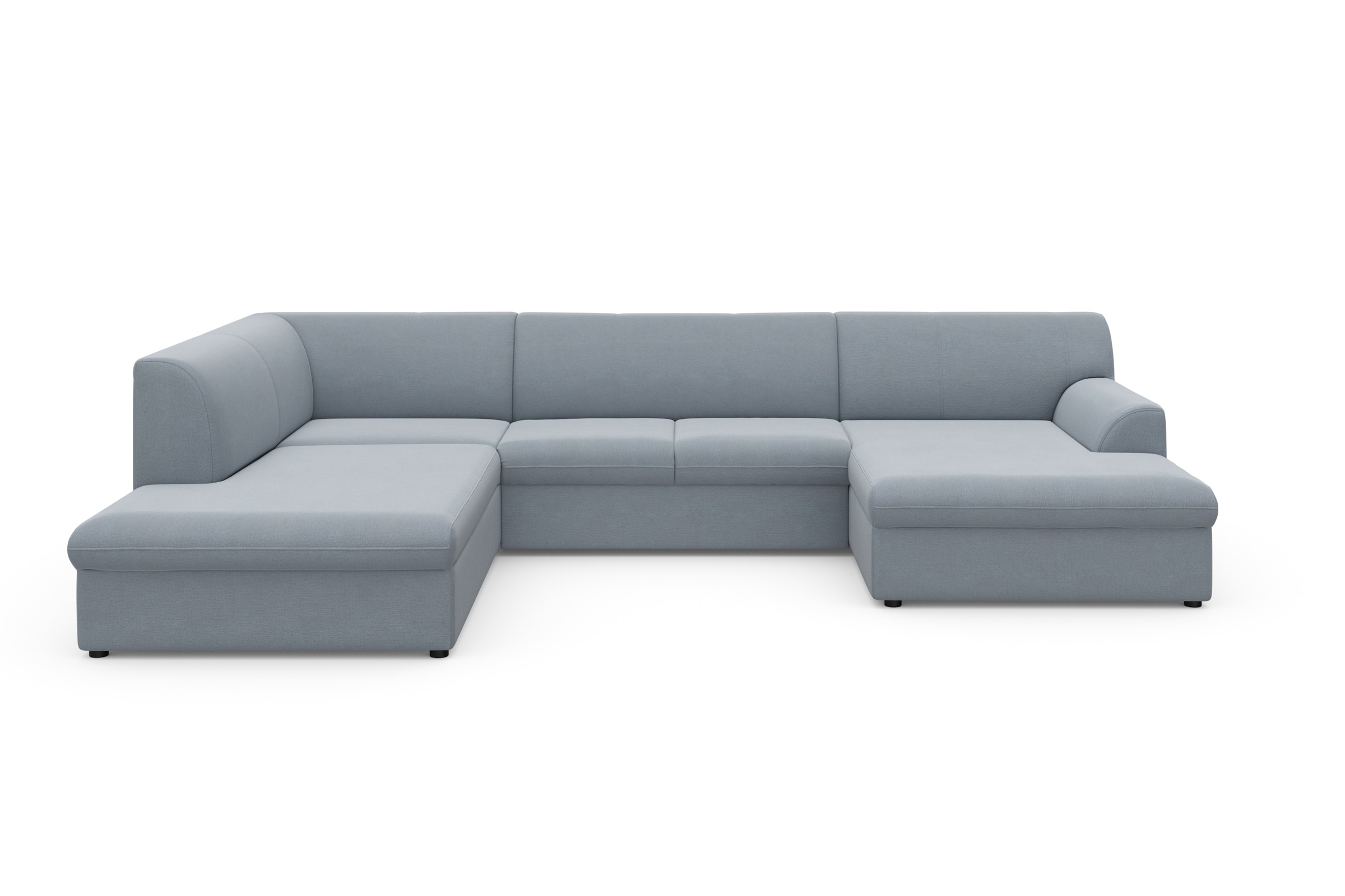 DOMO collection Wohnlandschaft "Topper, elegant und zeitlos, komfortabel, U günstig online kaufen