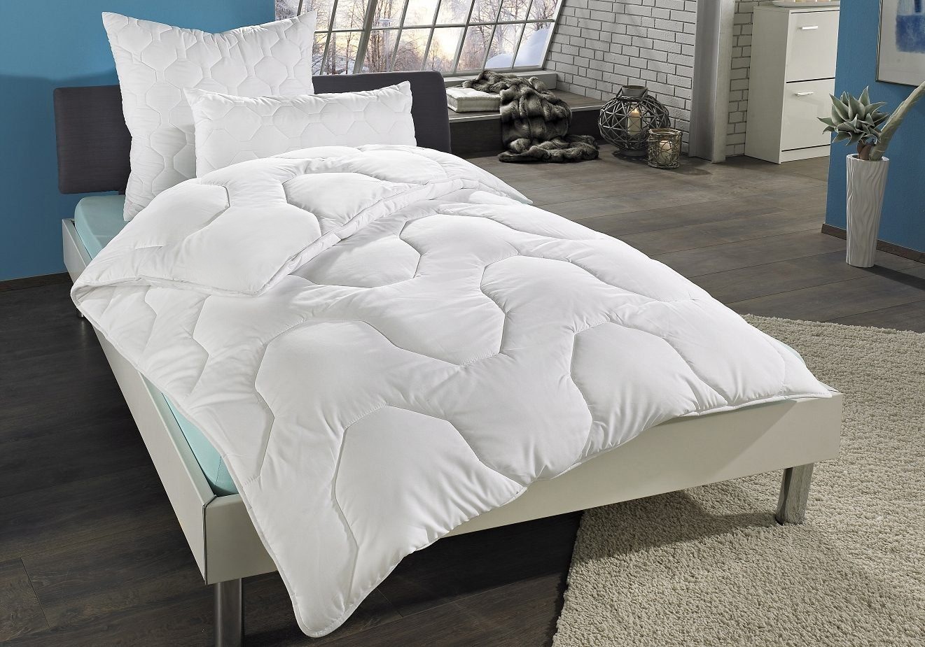 Beco Microfaserbettdecke "Wellness XXL" polarwarm Füllung Polyester 1 Stk. günstig online kaufen