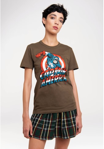 T-Shirt »Marvel – Captain America«, mit trendigem Superhelden-Print