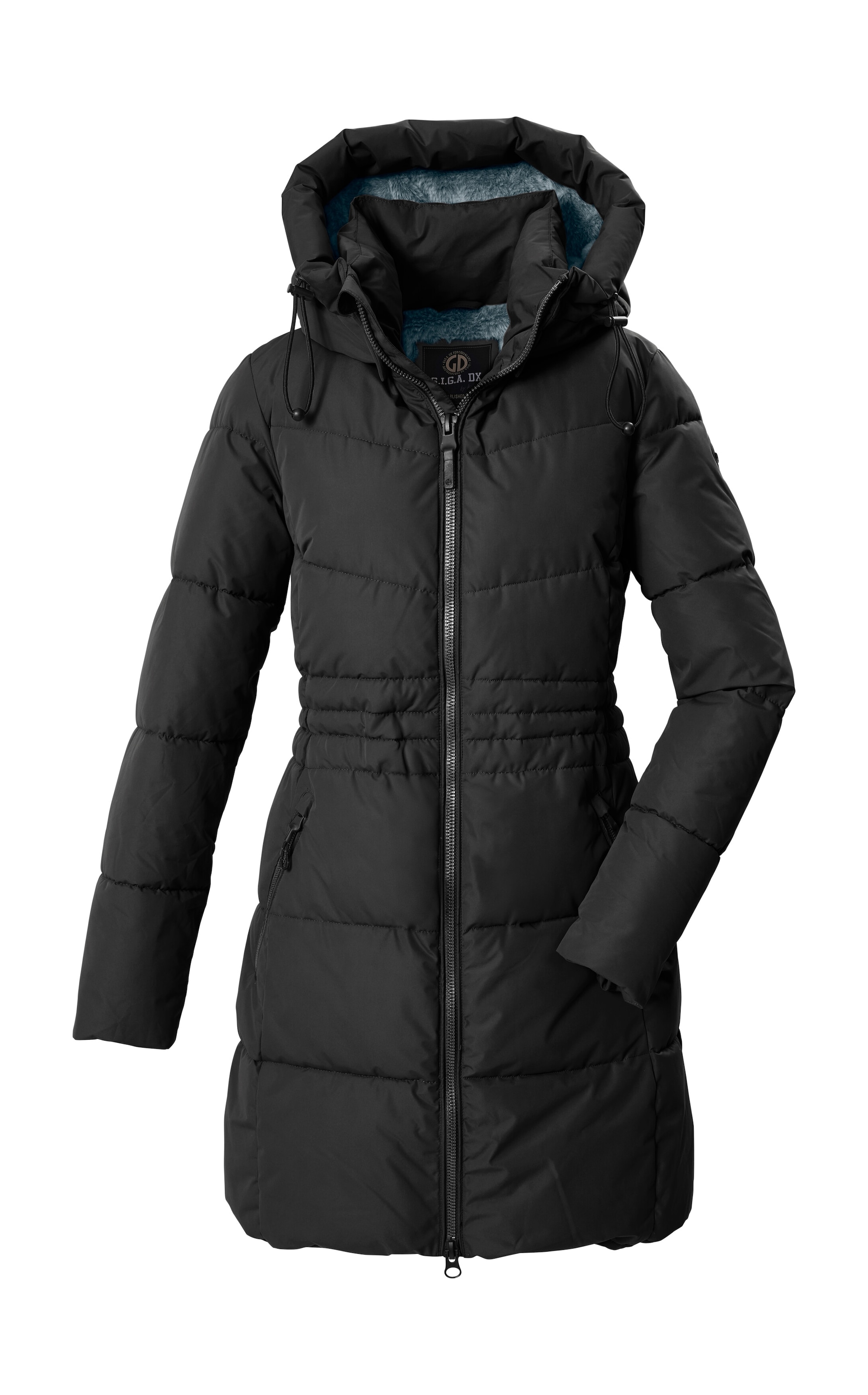 G.I.G.A. DX by killtec Steppmantel »GW 12 WMN QLTD PRK« Schmaler, winddichter Damen Steppparka mit abnehmbarer Kapuze