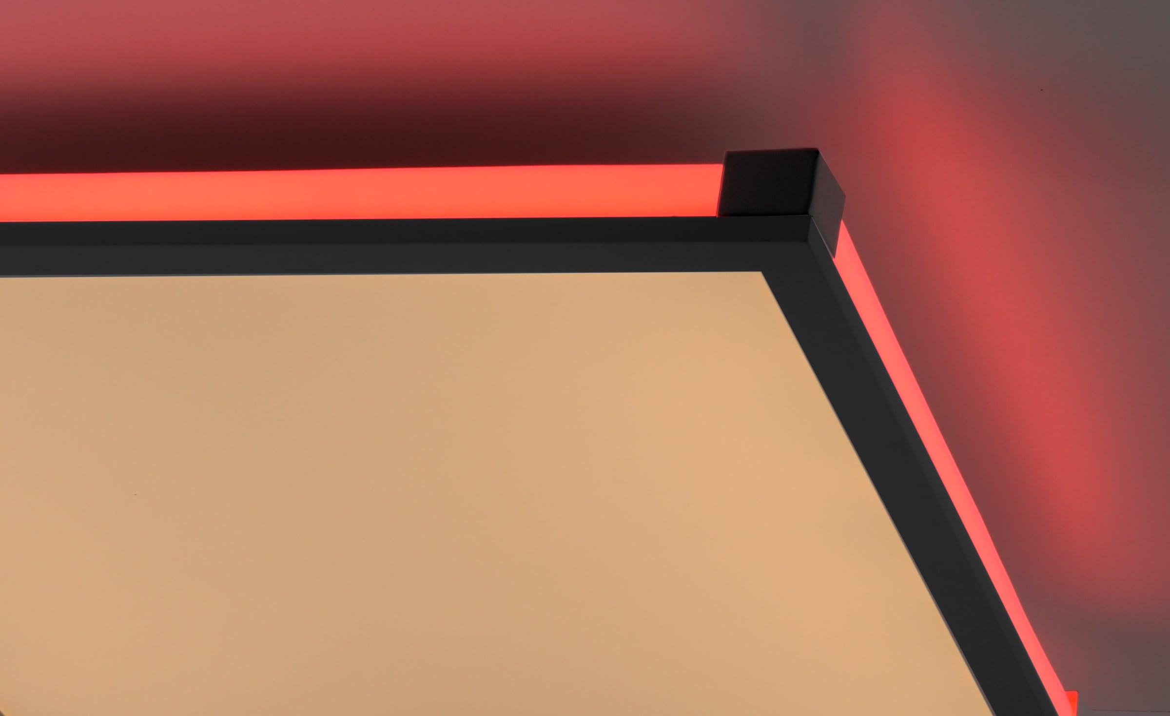 JUST LIGHT Deckenleuchte »MARIO«, 2 flammig, Leuchtmittel LED-Board-LED-Board | LED fest integriert, CCT - über Fernbedienung, RGB, dimmbar über Fernbedienung