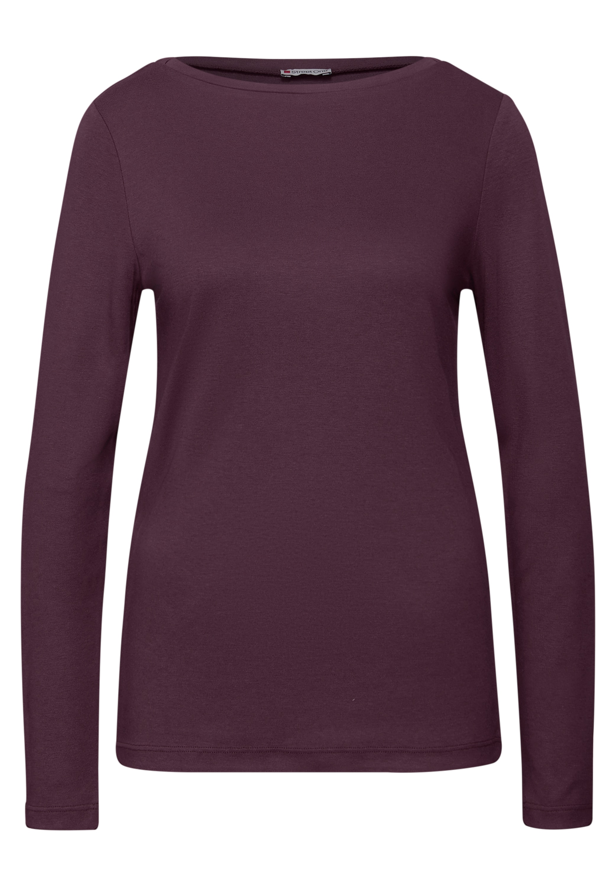STREET ONE Langarmshirt, im soften Baumwoll-Mix