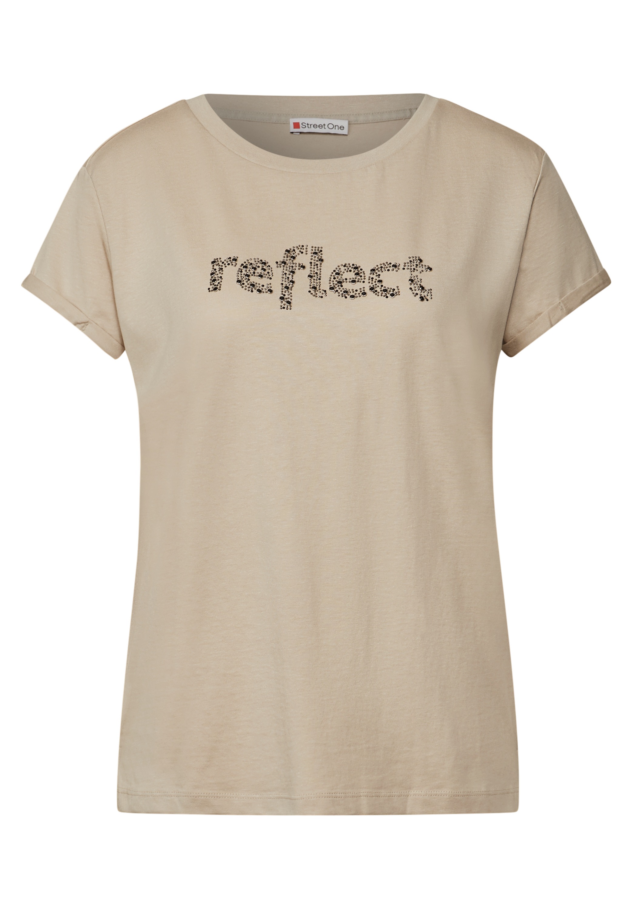 STREET ONE T-Shirt, im soften Baumwoll-Mix