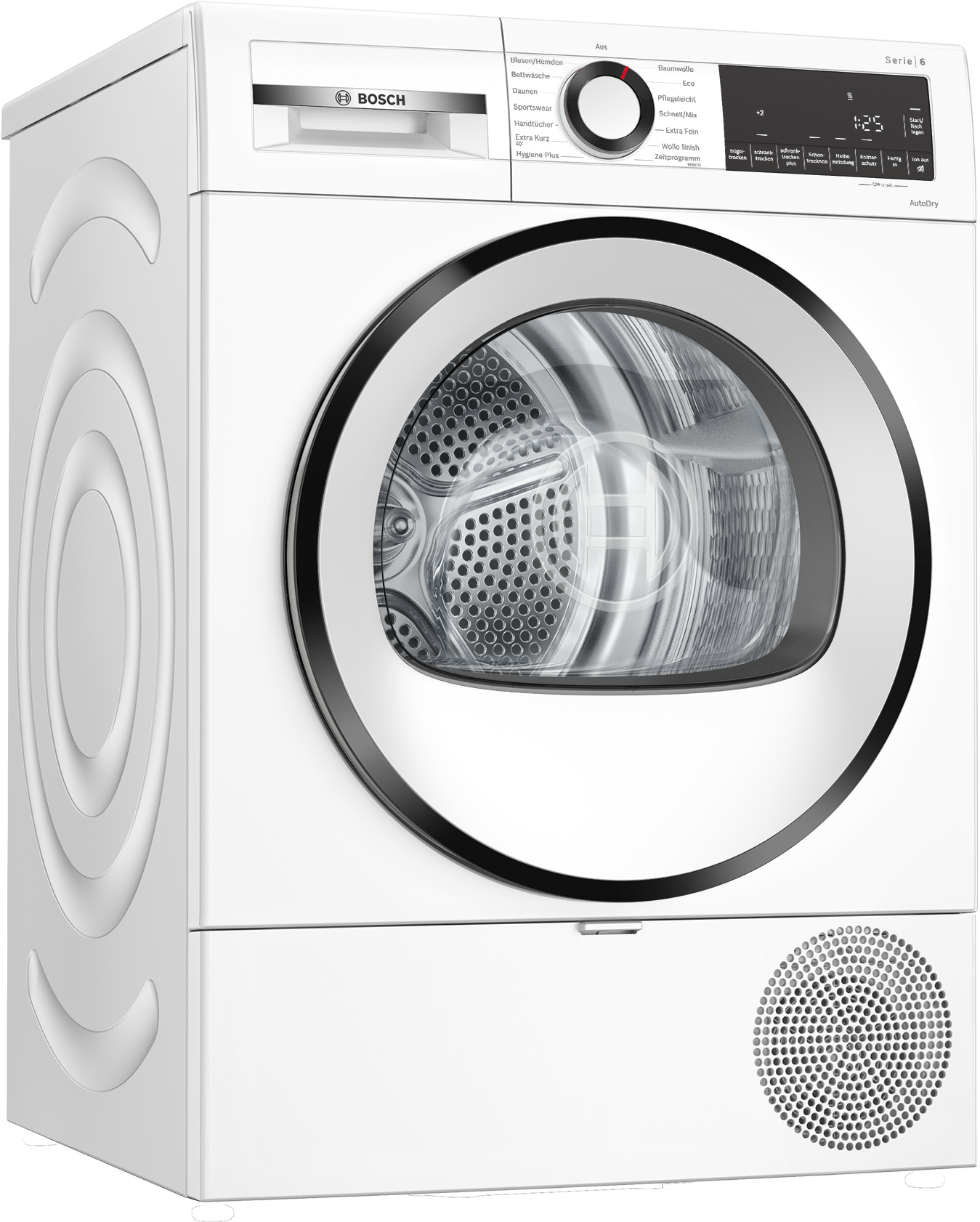 BOSCH Wärmepumpentrockner "WQG233D01" Serie 6 Einfache Reinigung dank Easy Clean Filter, Bettwäscheprogramm
