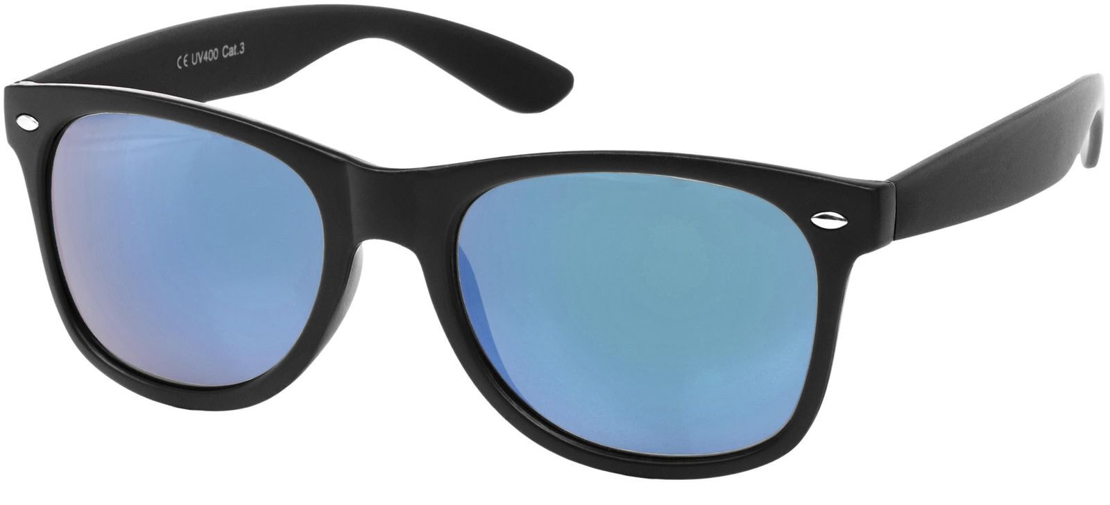 styleBREAKER Wayfarer "Nerd Sonnenbrille mit Rechteckigen Gläsern" 1 Stk.
