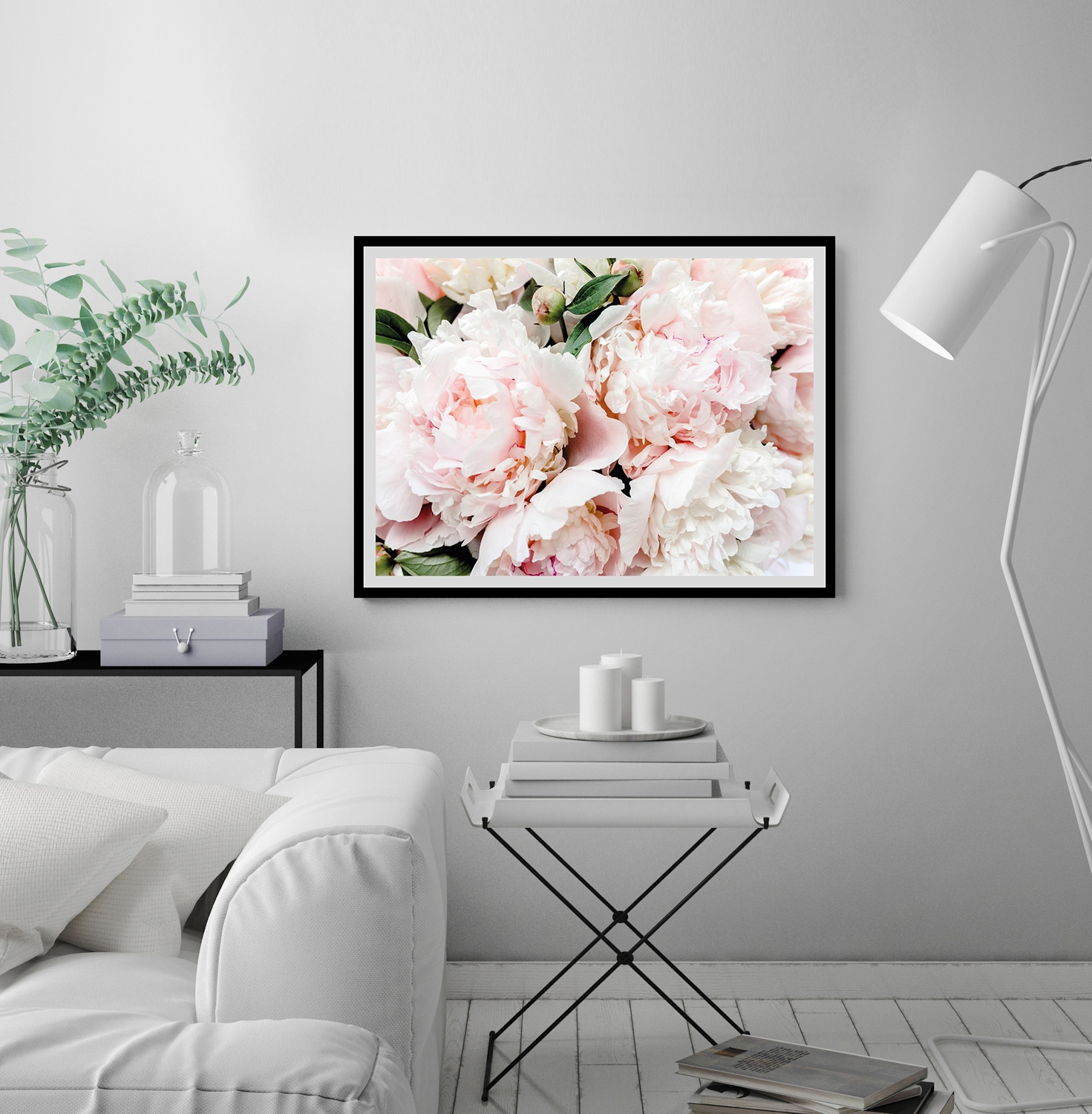 queence Bild "Lotta", Blumen, gerahmt, Rosen günstig online kaufen