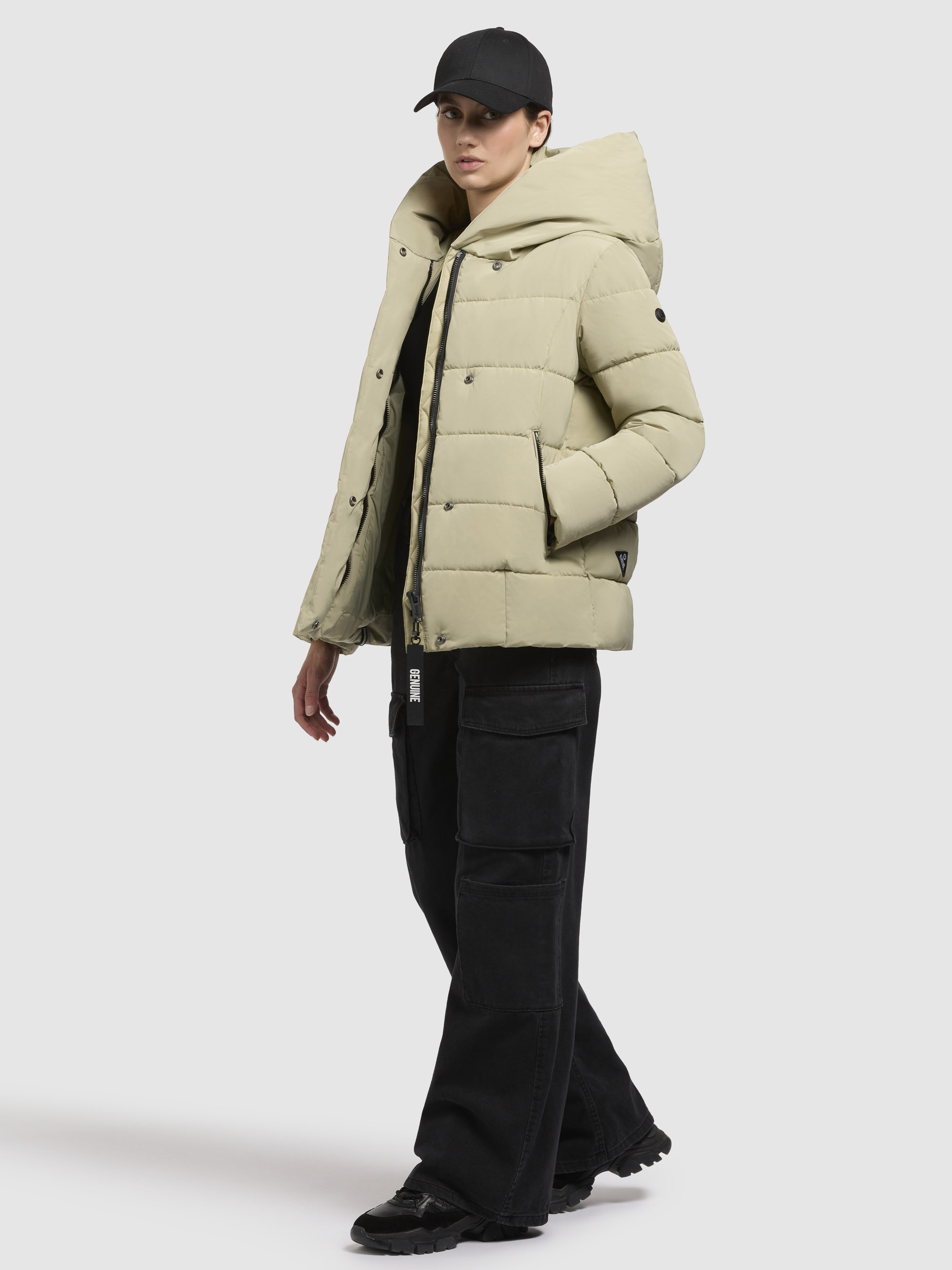 khujo Steppjacke »CAMEA«, mit Kapuze