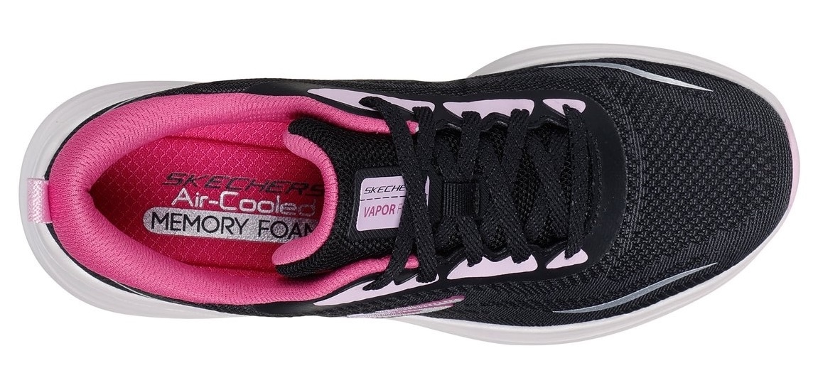 Skechers Sneaker »VAPOR FOAM-SMOOTH RIDE«, Trainingsschuh, Schnürschuh in veganer Verarbeitung