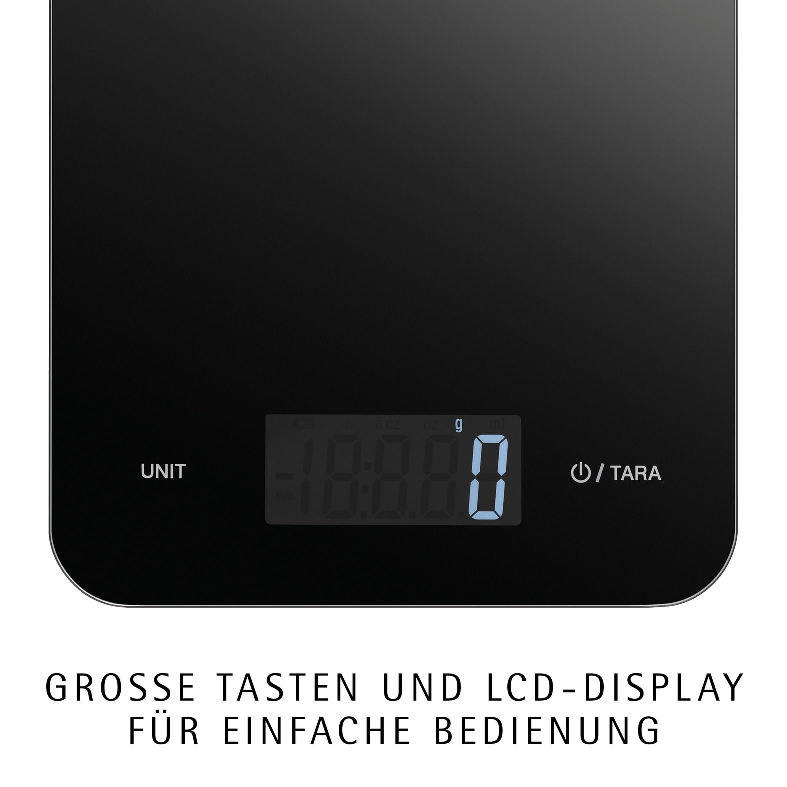 WMF Küchenwaage mit Digitalanzeige und Abschaltautomatik