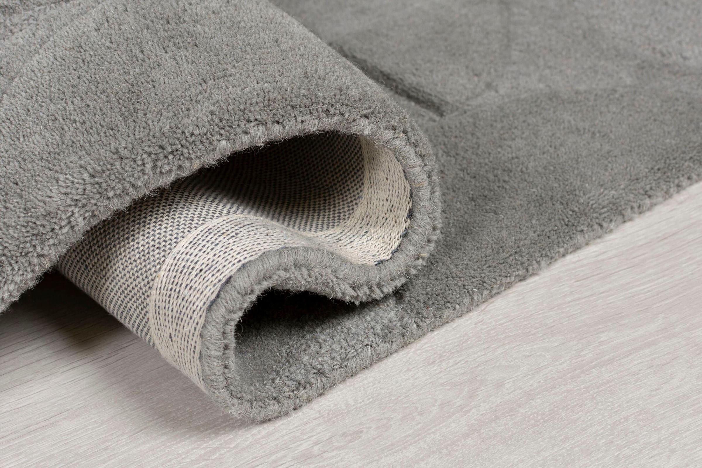 FLAIR RUGS Wollteppich »Gigi«, 8 mm Höhe, aus 100% Wolle, geometrisches Design, fußbodenheizungsgeeignet
