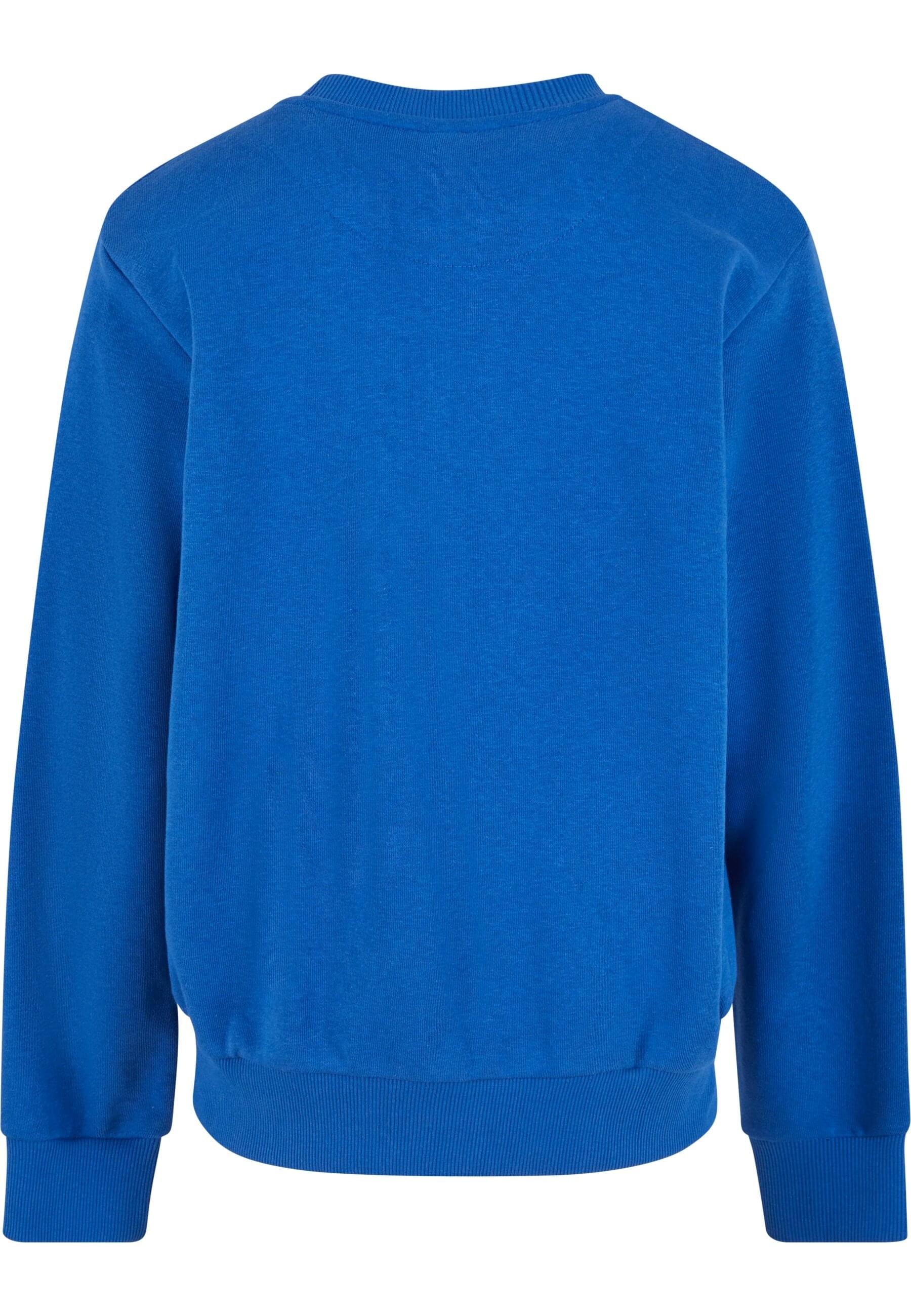 URBAN CLASSICS Rundhalspullover »Urban Classics Boys Light Terry Crew«, (1 tlg.)
