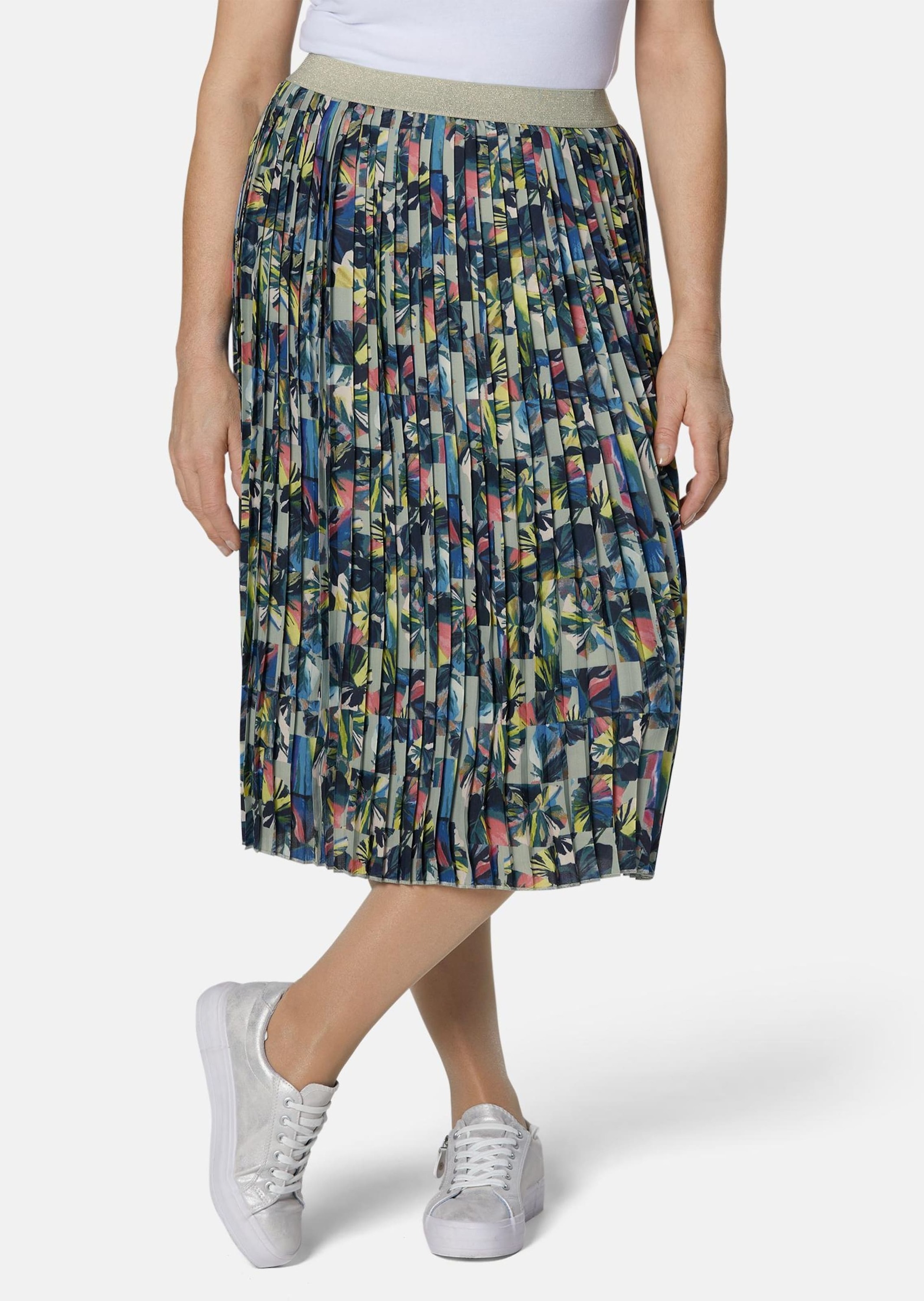 GOLDNER Sommerrock "Kurzgröße Leicht schwingender Druckrock" günstig online kaufen