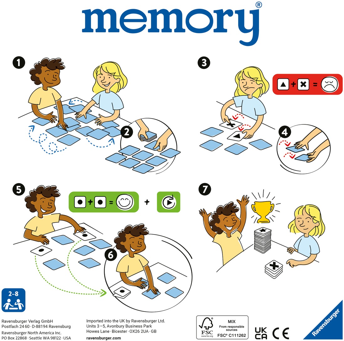 Ravensburger Spiel »Classic memory®«, Made in Europe, FSC® - schützt Wald - weltweit