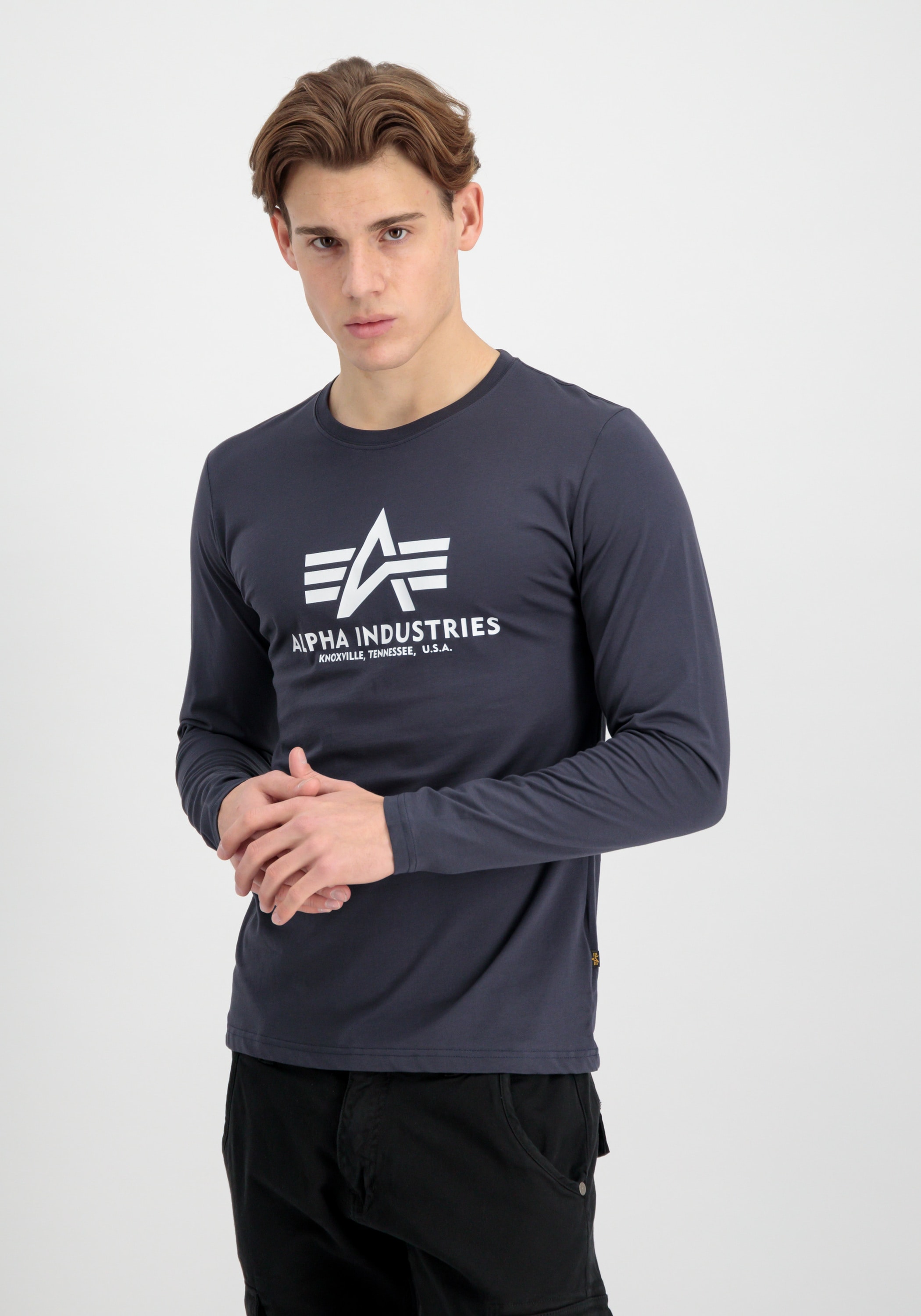 Alpha Industries Longsleeve "Alpha Industries Men - Longsleeves Basic T - L günstig online kaufen