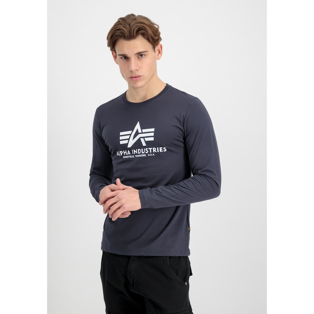 Alpha Industries Longsleeve »ALPHA INDUSTRIES Men - Longsleeves Basic T - LS«