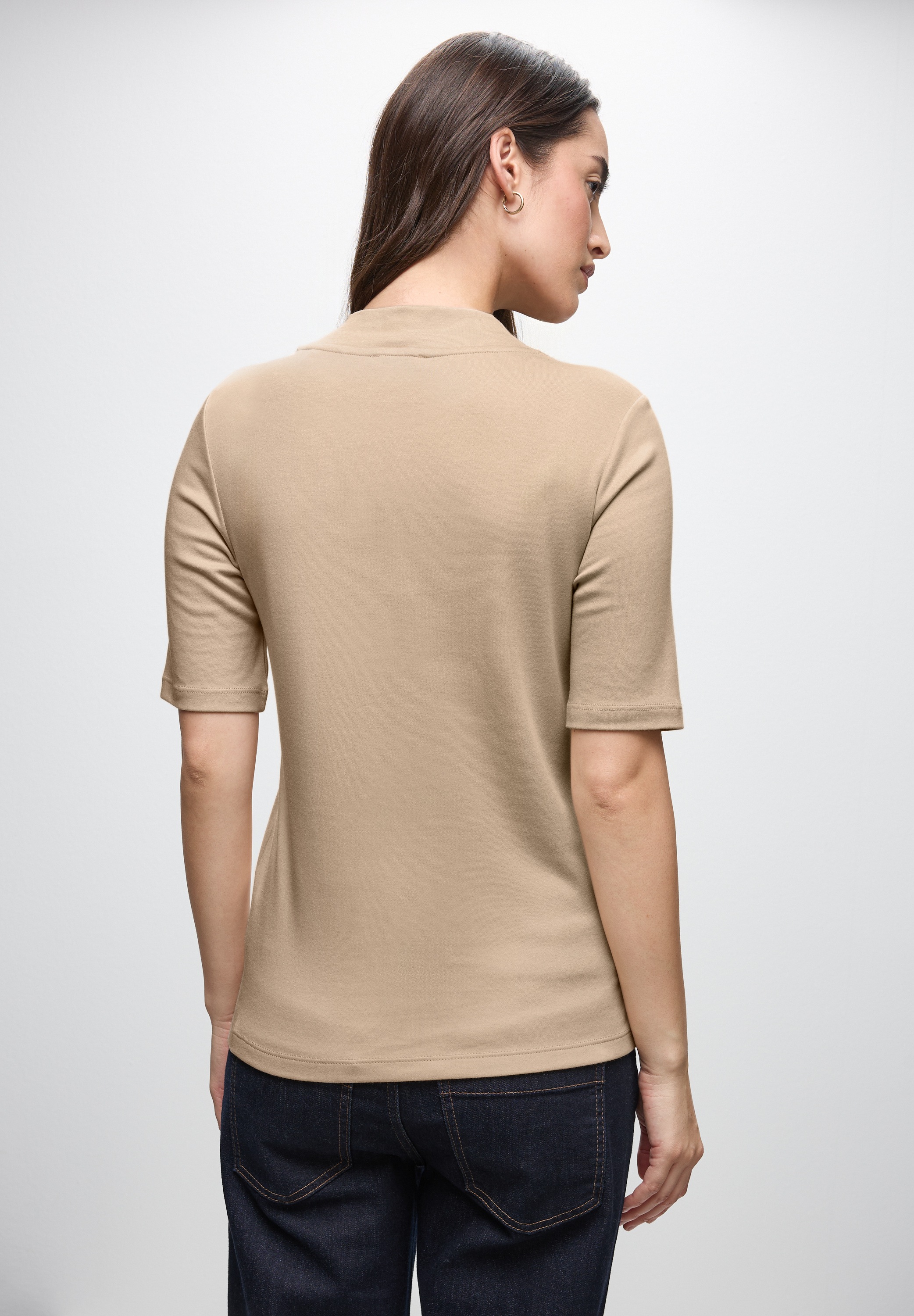 STREET ONE T-Shirt im soften Baumwoll-Mix günstig online kaufen