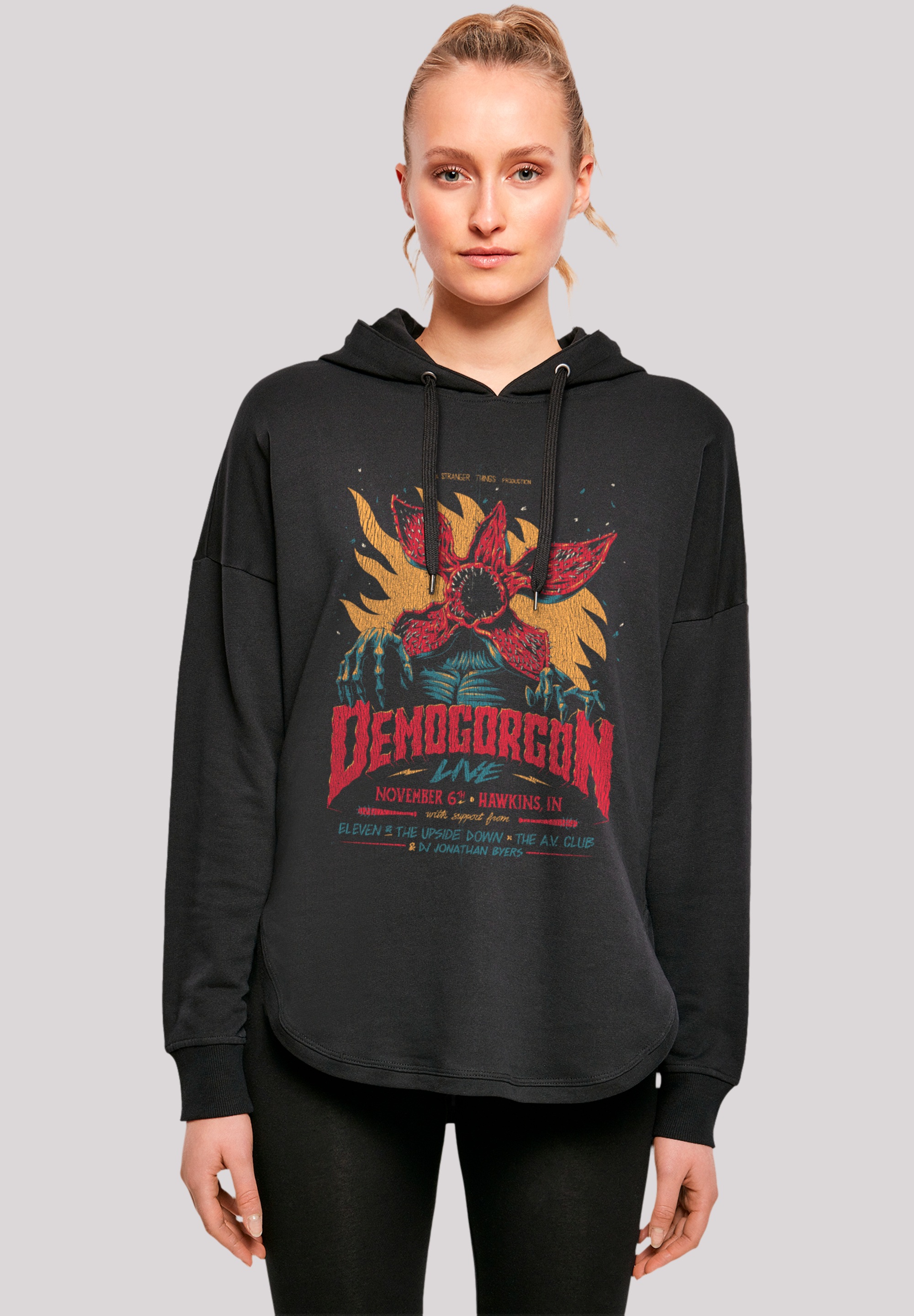 F4NT4STIC Kapuzenpullover "Stranger Things Demogorgon Netflix TV Series", Premium Qualität