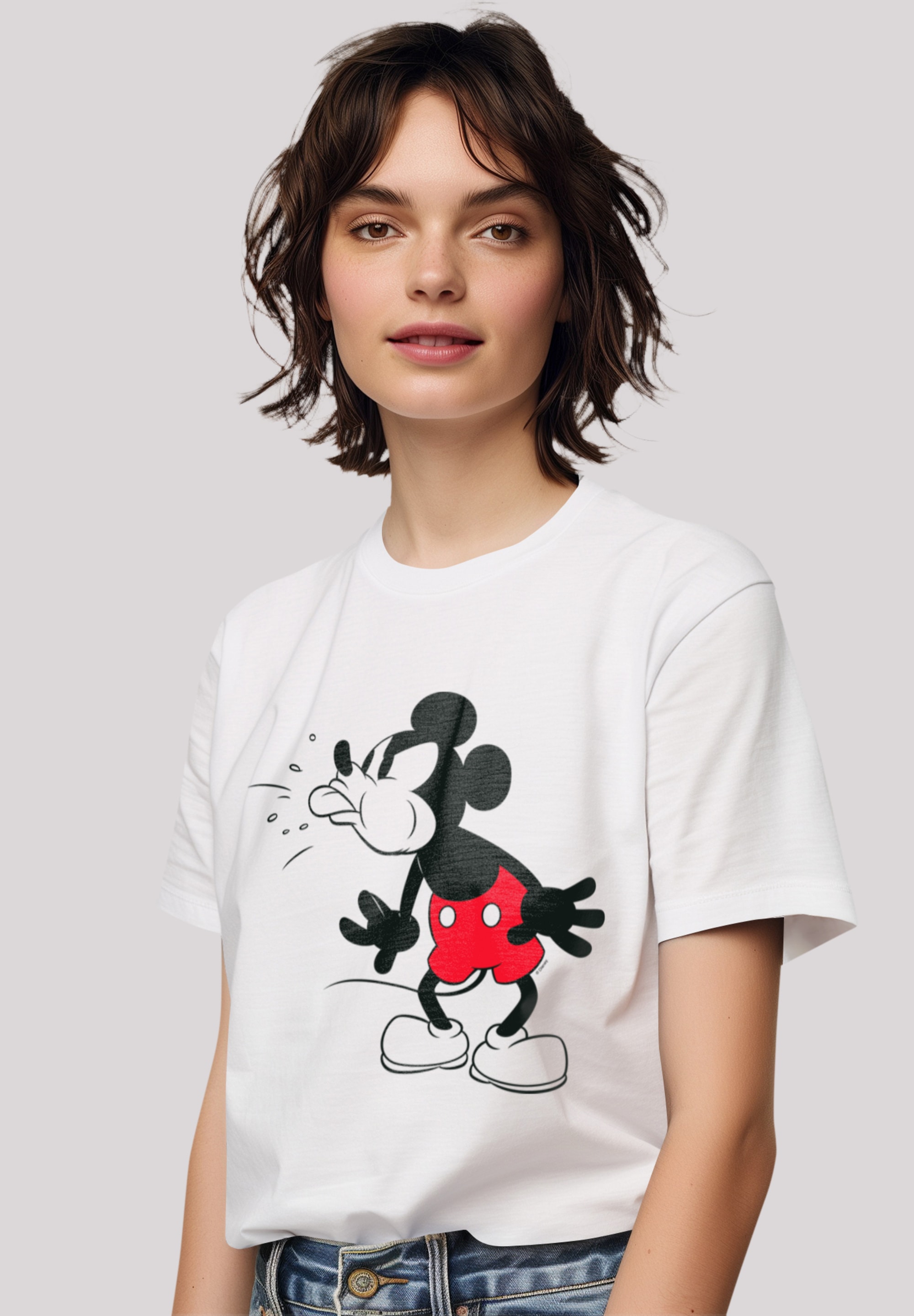 F4NT4STIC T-Shirt "Disney Micky Maus Vintage Retro Zeichentrick", Premium Q günstig online kaufen