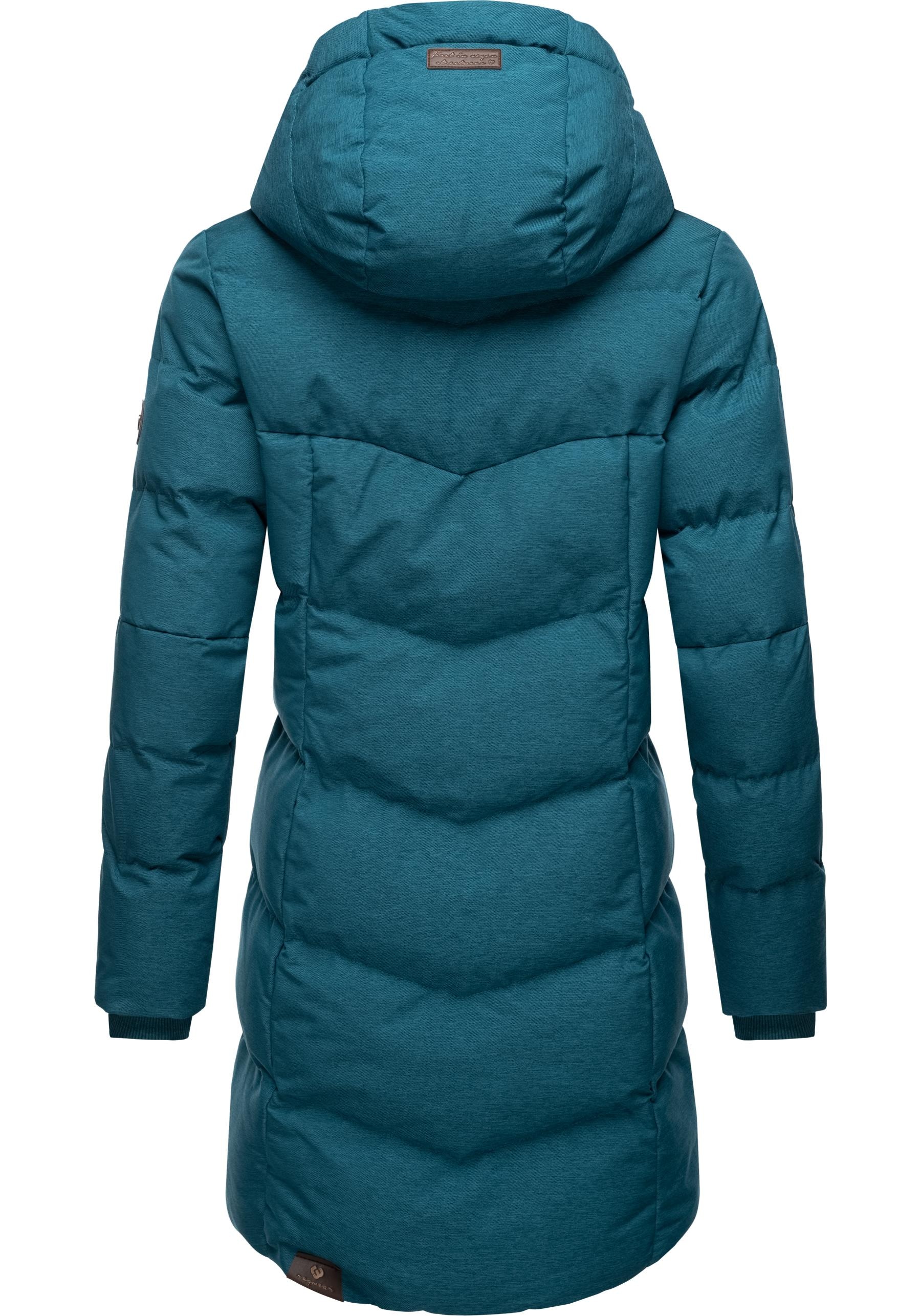 Ragwear Wintermantel »Pavla«, stylischer Winterparka mit Teddyfutter und Kapuze