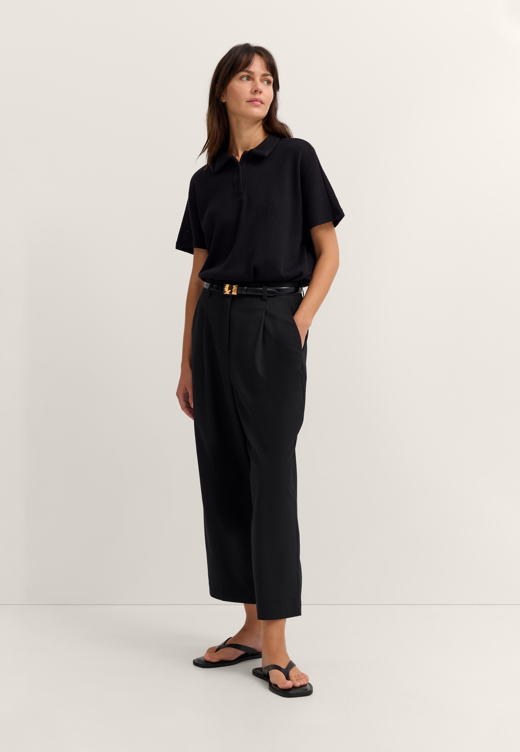 bugatti Stoffhose  Modern Fit mit Bundfalte