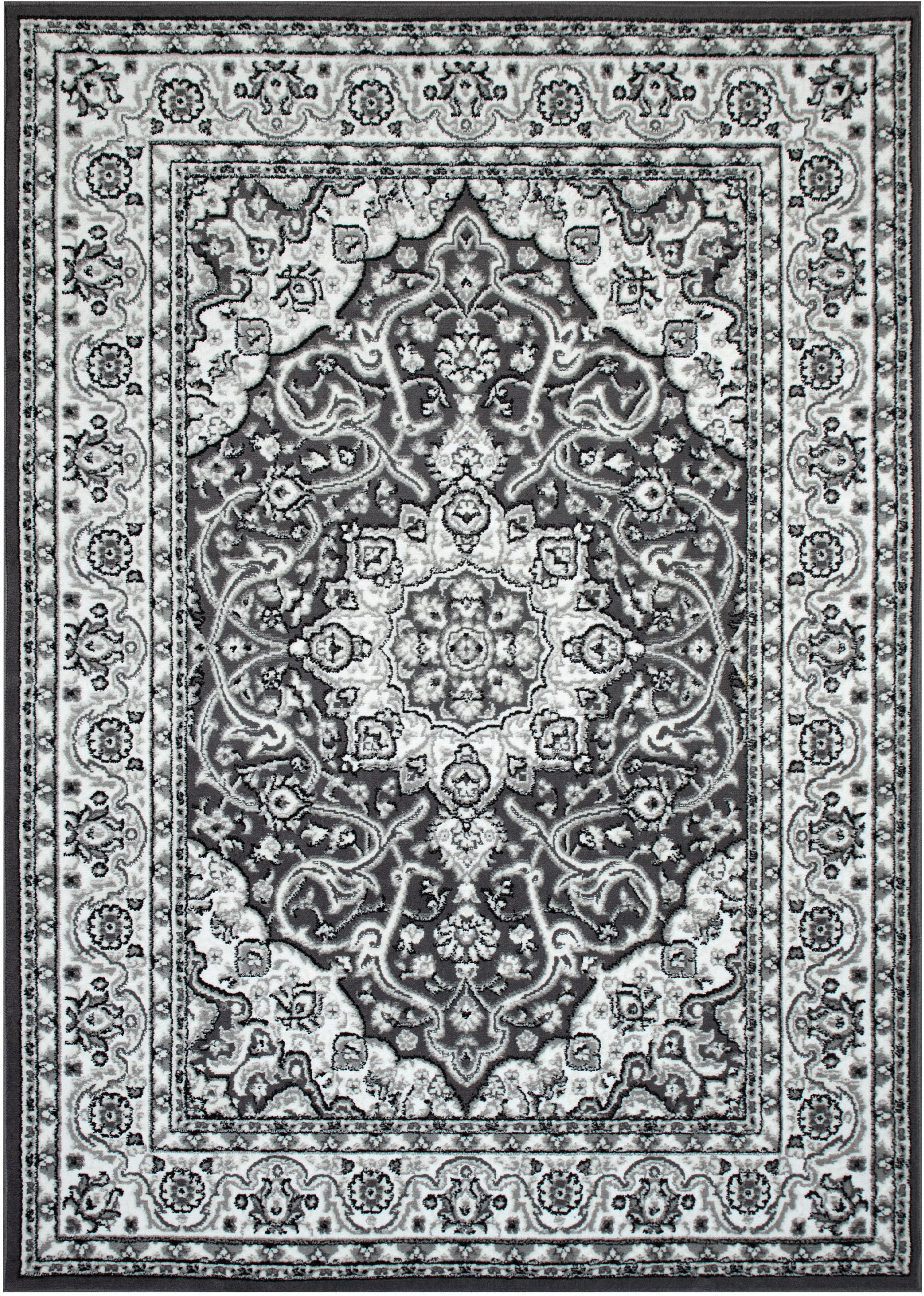my home Teppich »Miane, Orient-Design, kurzflor«, rechteckig, 8 mm Höhe, weiche Haptik, Wohnzimmer, Esszimmer, Schlafzimmer