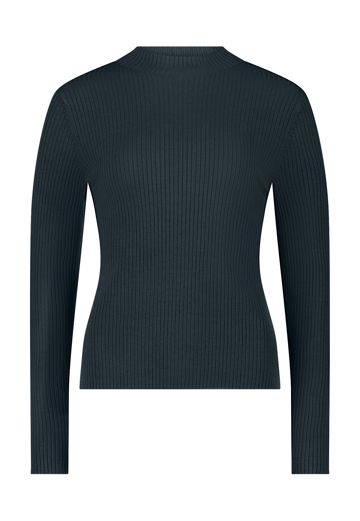 Zero Strickpullover »Damen mit Stehkragen« 1 Gerippt