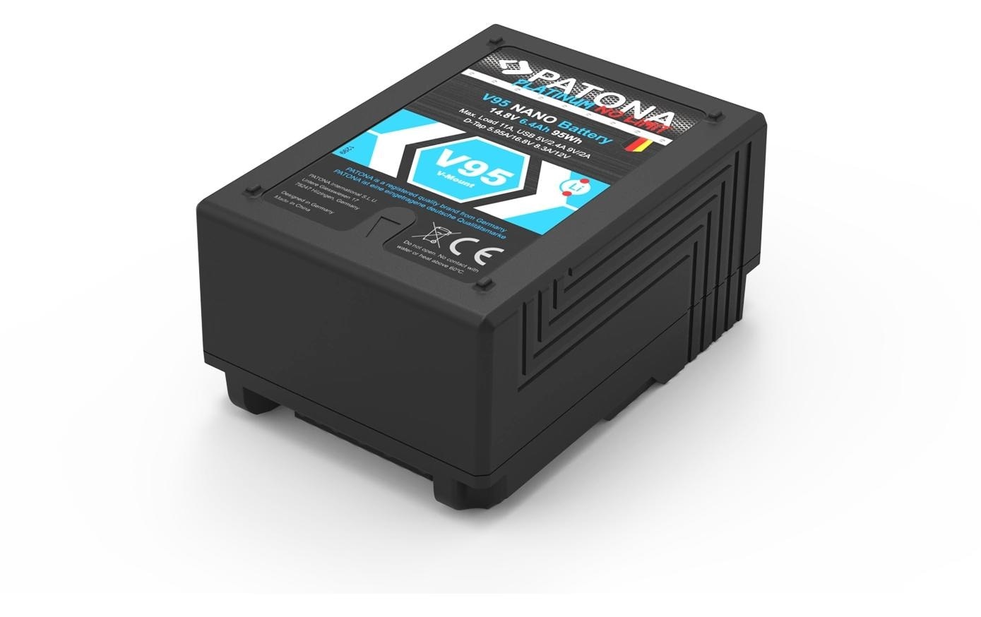   Akku »Patona Platinum NANO Akku für Sony DSR 600P« 6.400 mAh