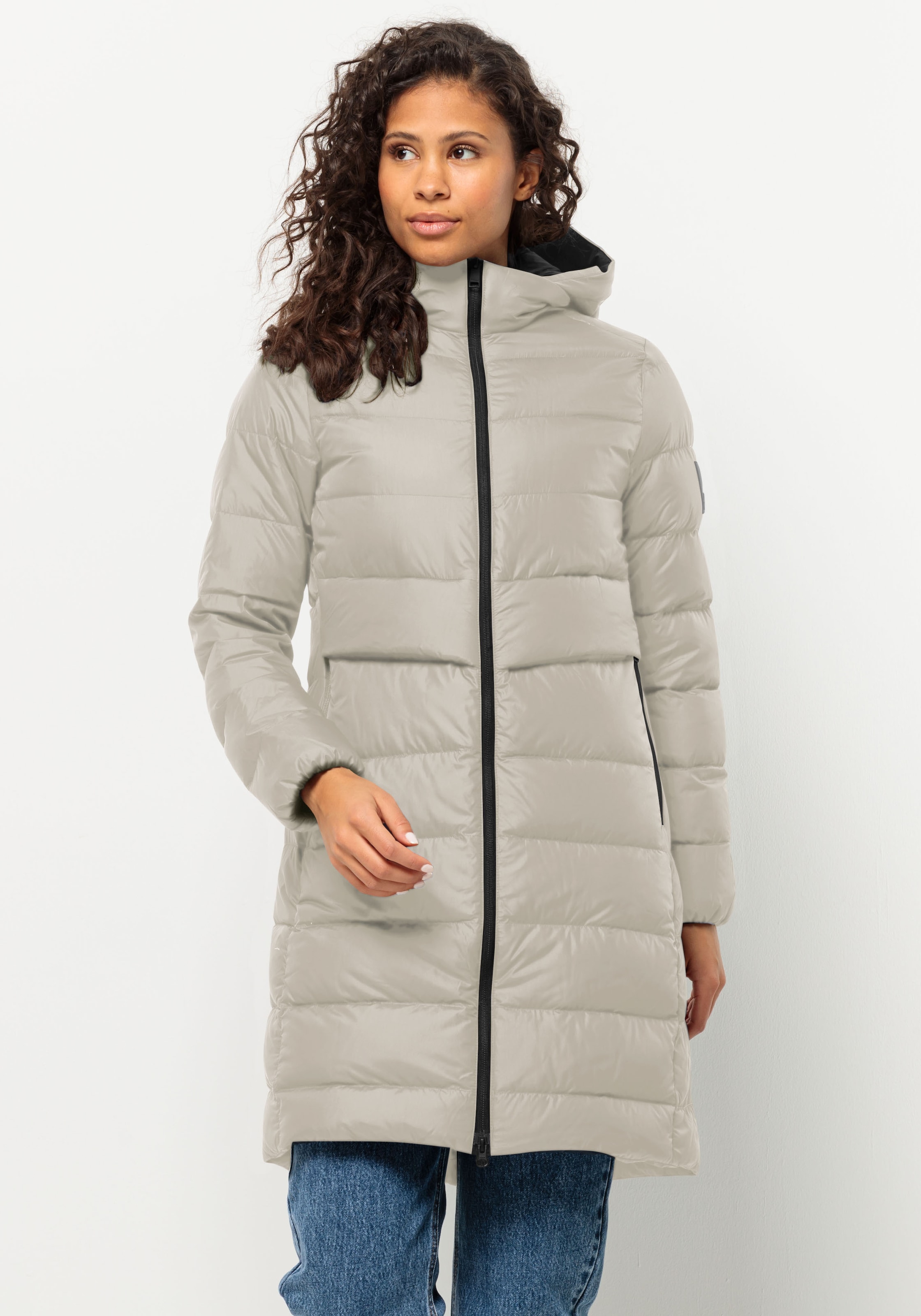 Jack Wolfskin Daunenmantel "LENAUPLATZ", Wärmend, winddicht, Übergangsjacke günstig online kaufen