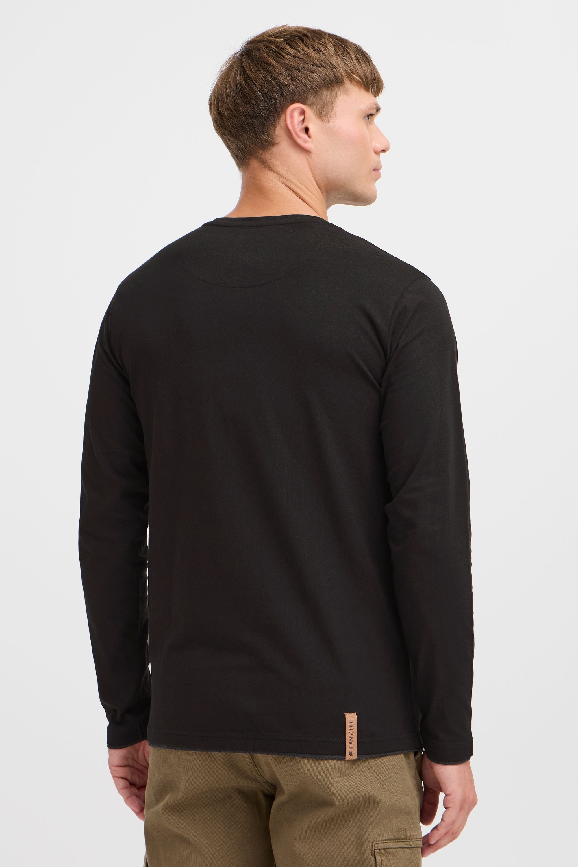 INDICODE IDGifford Long Sleeve Shirt Black Size S 3