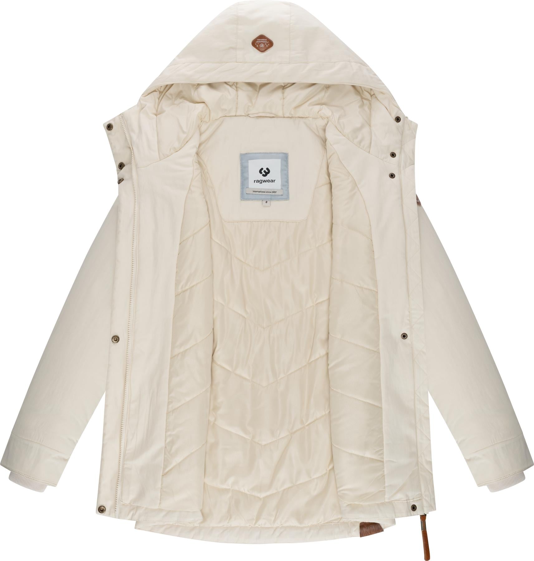 Ragwear Winterjacke »Monadena Parka YOUMODO« mit Kapuze Warmer Kurzmantel mit Kapuze