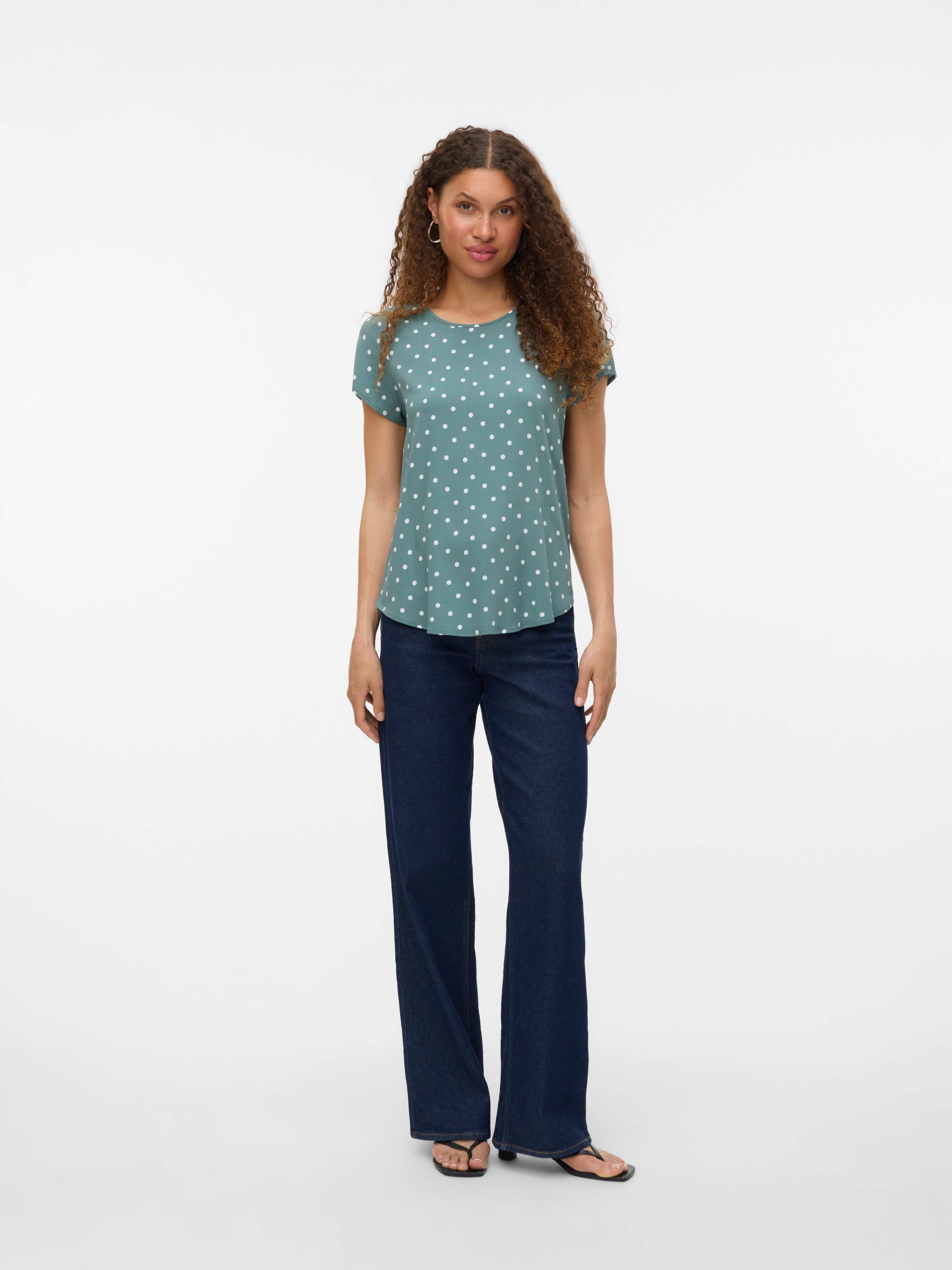 Thumbnail - Vero Moda Shirtbluse "VMBELLA SS TOP AOP WVN GA"