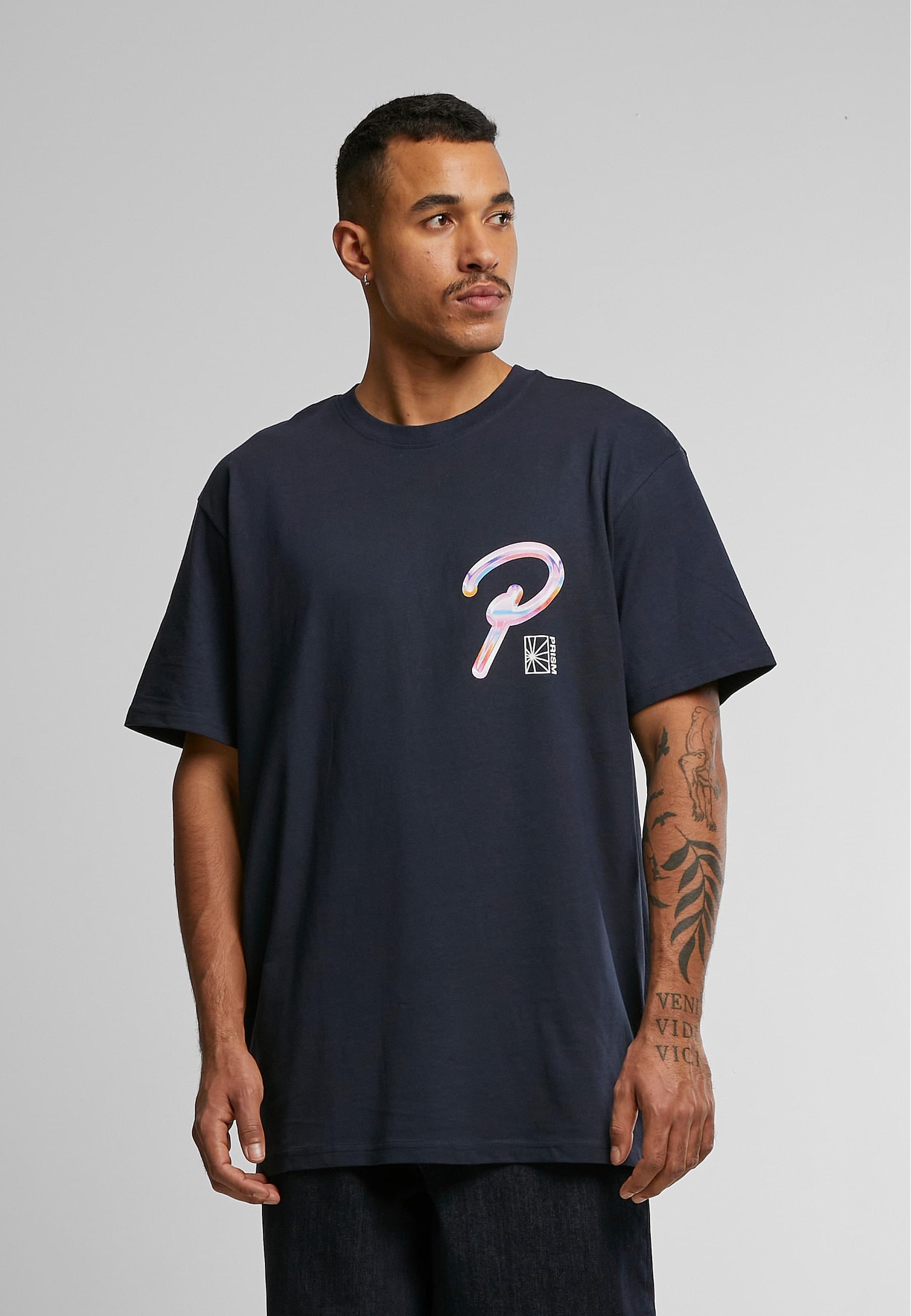 Upscale by Mister Tee Kurzarmshirt »Upscale by Mister Tee Herren Prisma Oversize Tee«, (1 tlg.)
