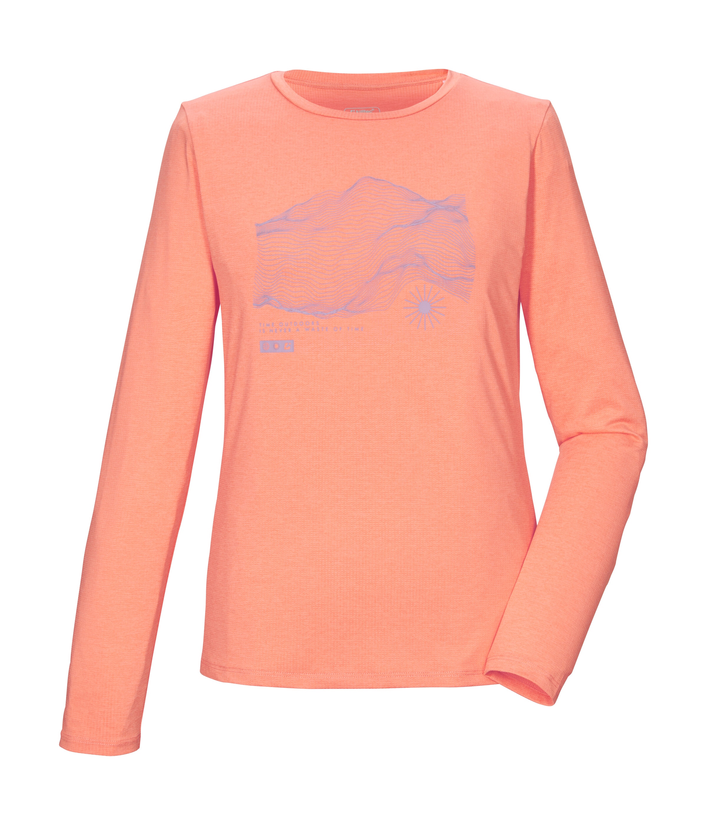 Killtec Langarmshirt "KOS 179 WMN LS SHRT" Weiches, strapazierfähiges, atmungsaktives Langarmshirt
