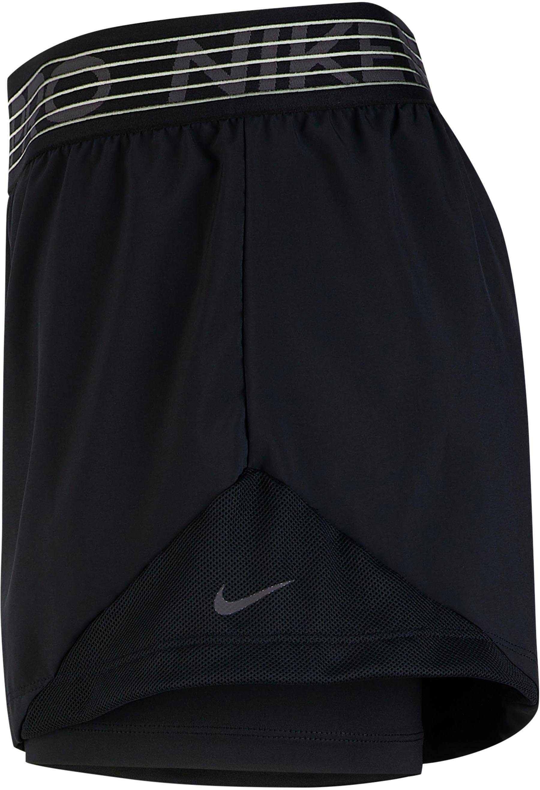 nike 2 in 1 woven shorts ladies