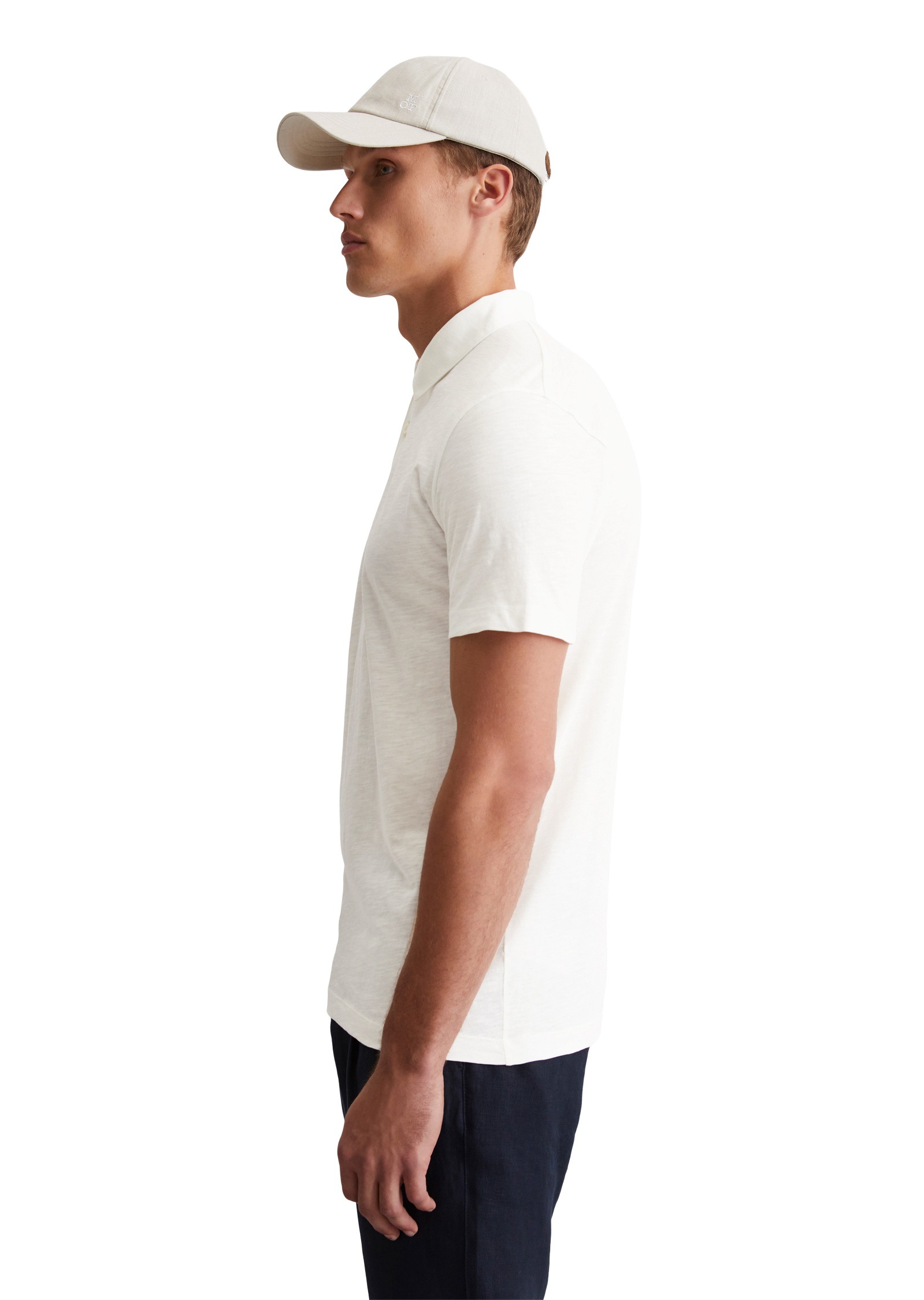 Marc O'Polo Poloshirt »in softer Slub-Jersey-Qualität«