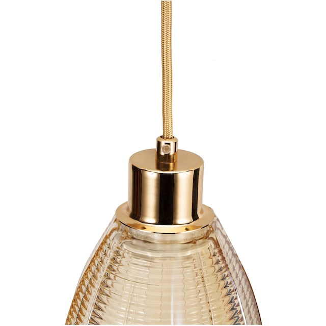 Pauleen Pendelleuchte »Gleaming Gold«, 19 flammig-flammig, Glas | BAUR