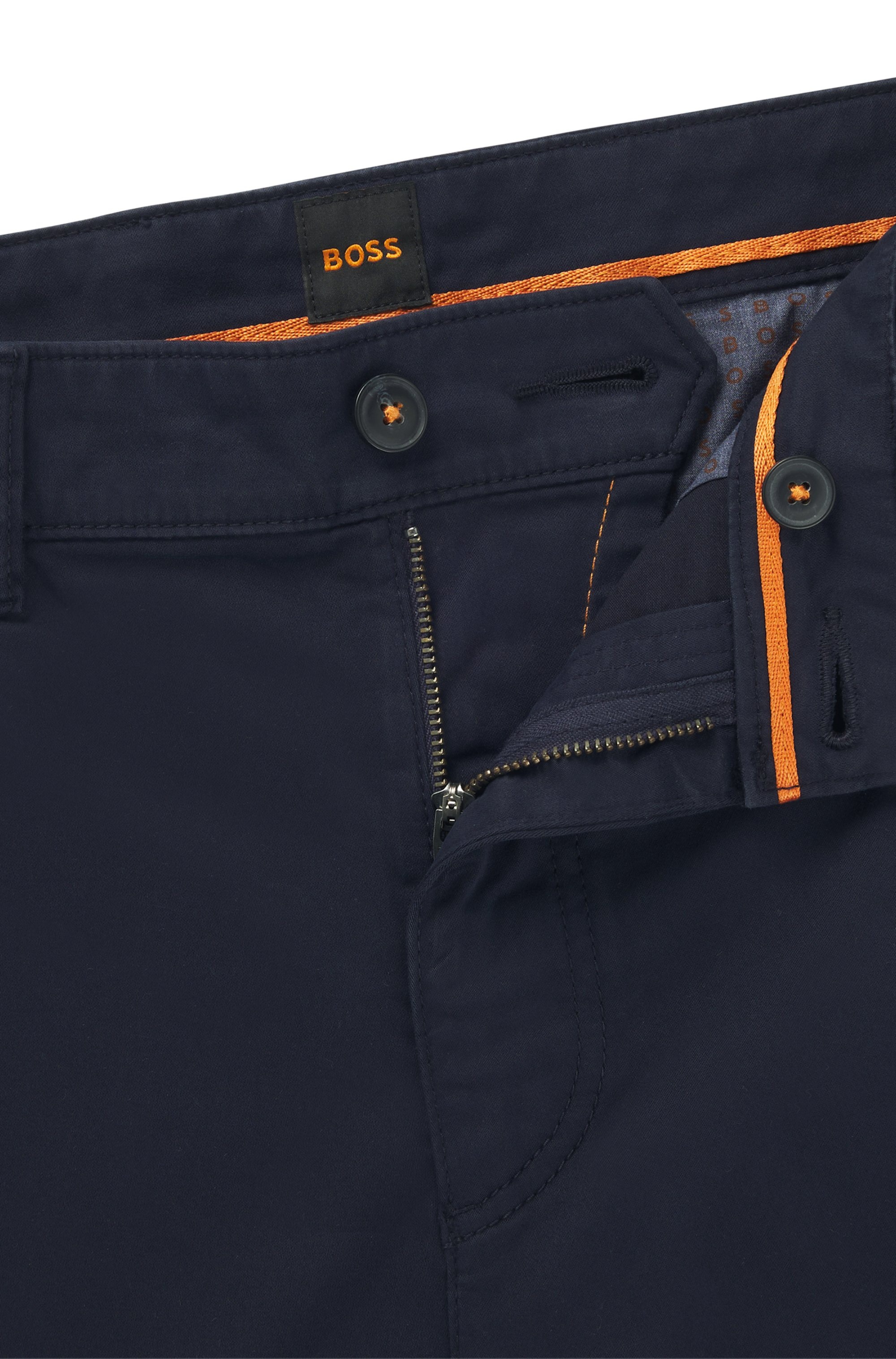 BOSS ORANGE Chinohose "Regular", in gerader From günstig online kaufen