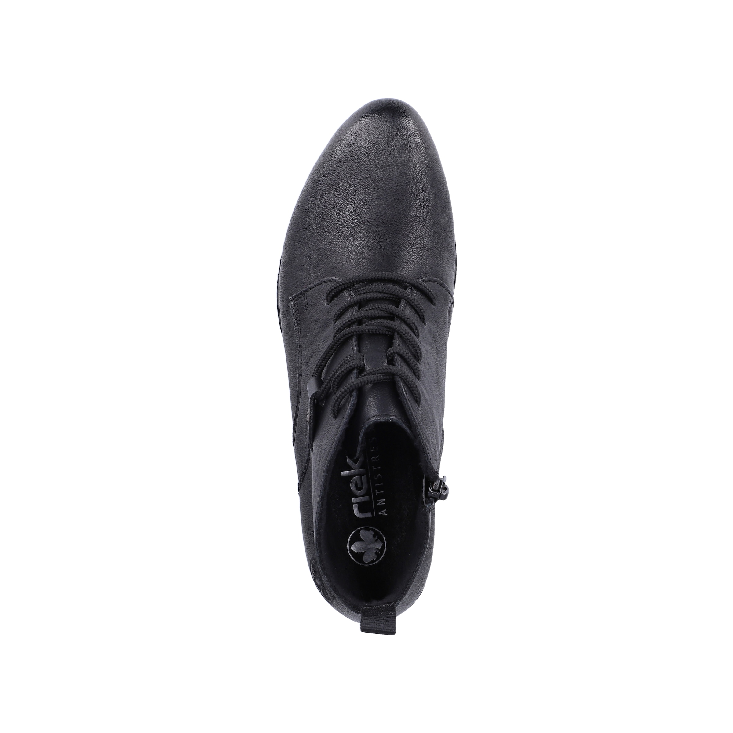 Rieker Schnürstiefelette  Schnürboots, Blockabsatz, mit Logoprägung an der Ferse